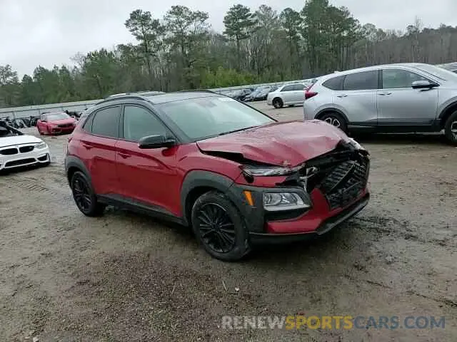 11 fotografías del automóvil dañado KM8K22AAXKU347316 HYUNDAI KONA 2019