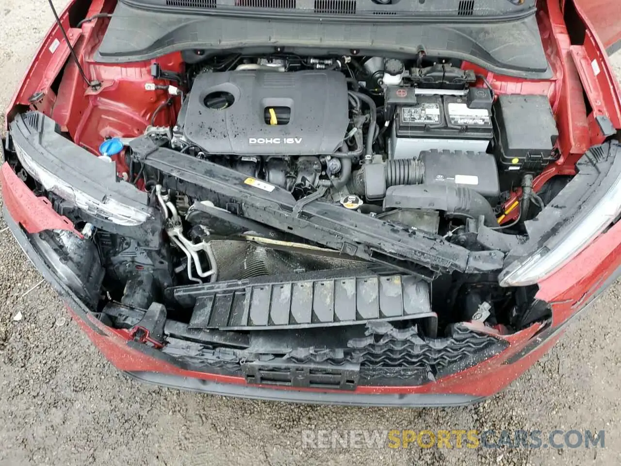 14 fotografías del automóvil dañado KM8K22AAXKU347316 HYUNDAI KONA 2019