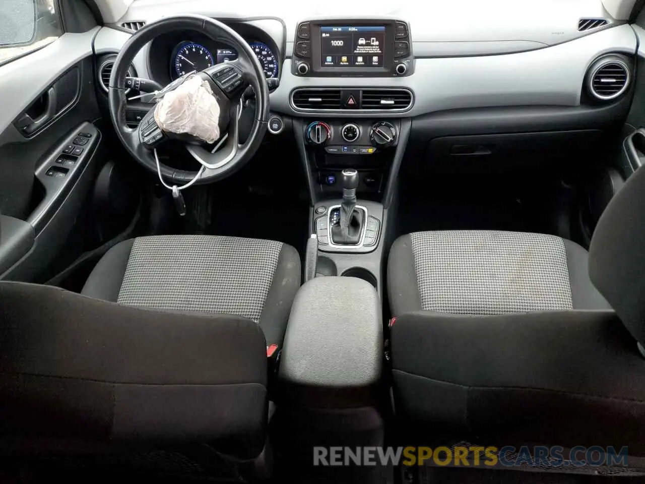 8 fotografías del automóvil dañado KM8K22AAXKU347316 HYUNDAI KONA 2019