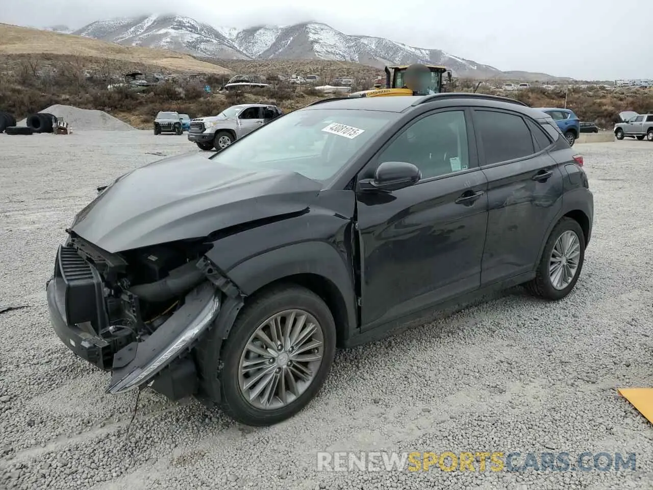 1 fotografías del automóvil dañado KM8K22AAXKU382423 HYUNDAI KONA 2019