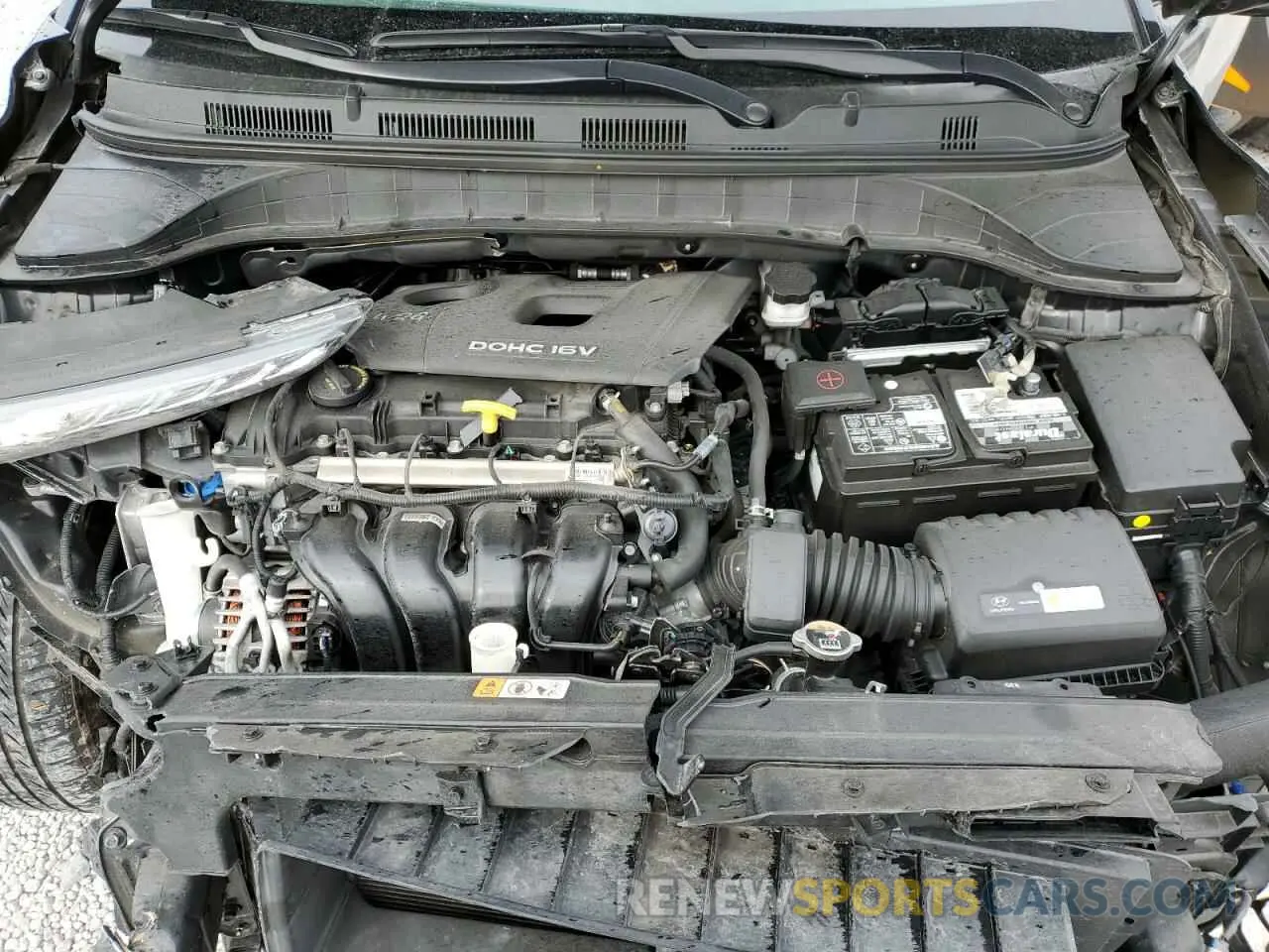 13 fotografías del automóvil dañado KM8K22AAXKU382423 HYUNDAI KONA 2019