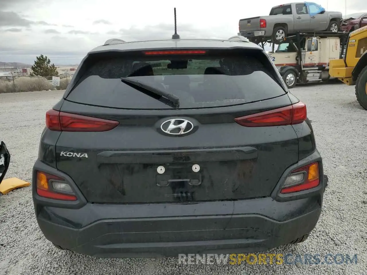 6 fotografías del automóvil dañado KM8K22AAXKU382423 HYUNDAI KONA 2019