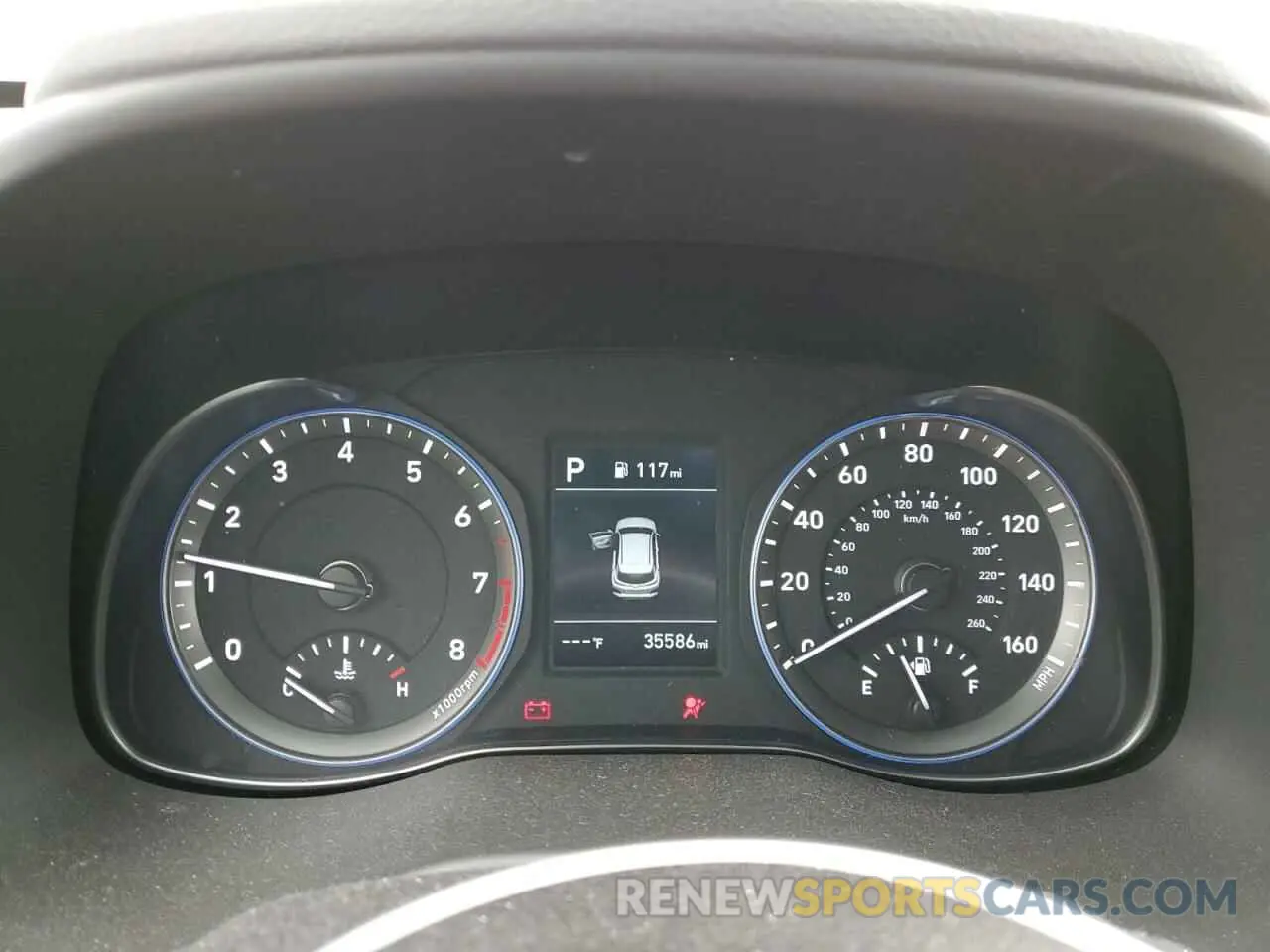 9 fotografías del automóvil dañado KM8K22AAXKU382423 HYUNDAI KONA 2019