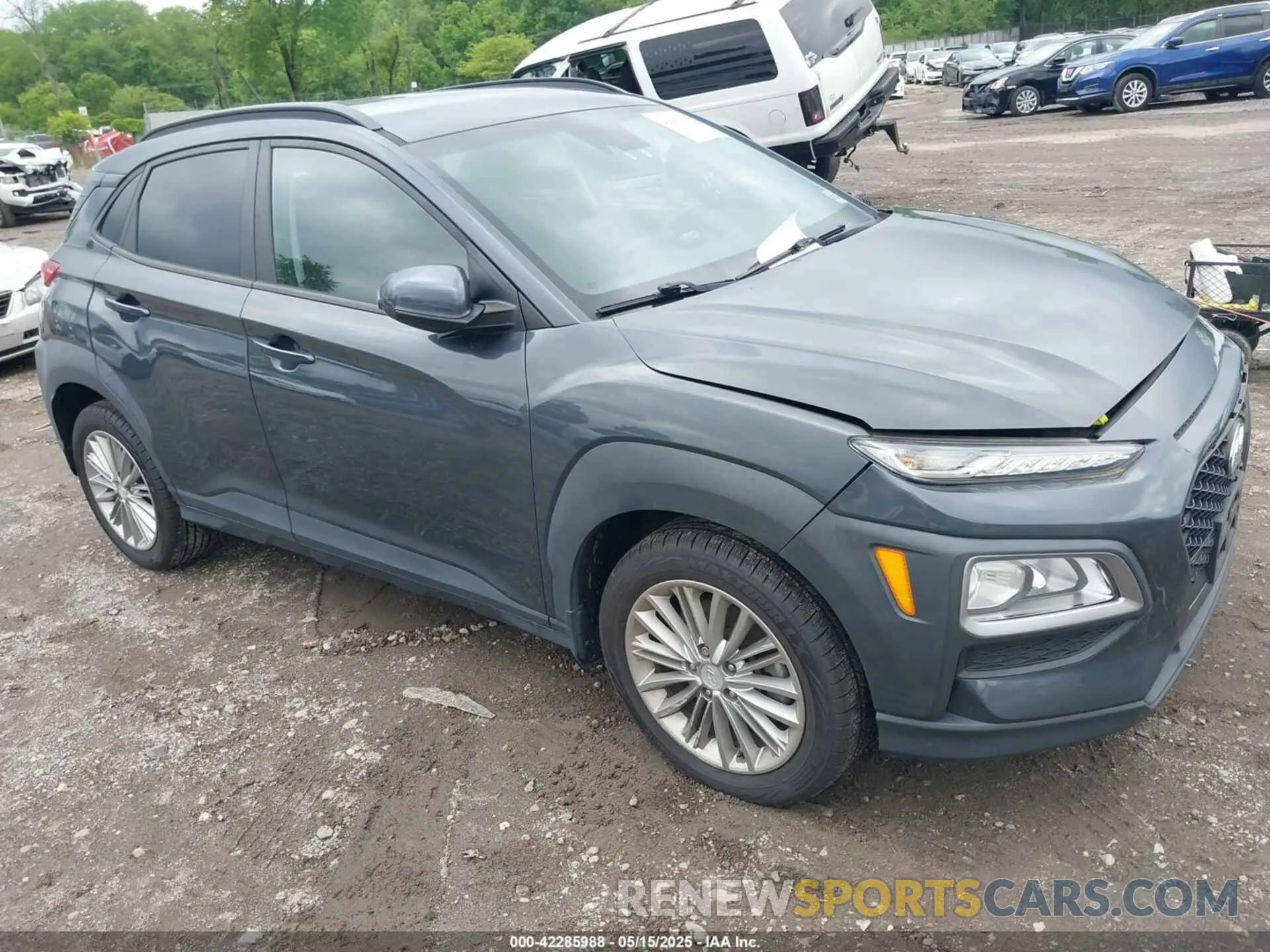 1 fotografías del automóvil dañado KM8K2CAA0KU368763 HYUNDAI KONA 2019