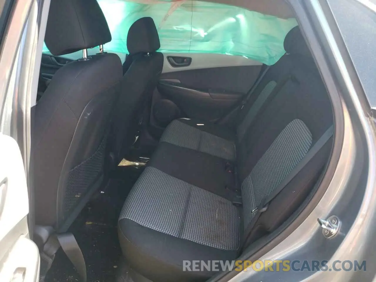 10 fotografías del automóvil dañado KM8K2CAA1KU213283 HYUNDAI KONA 2019
