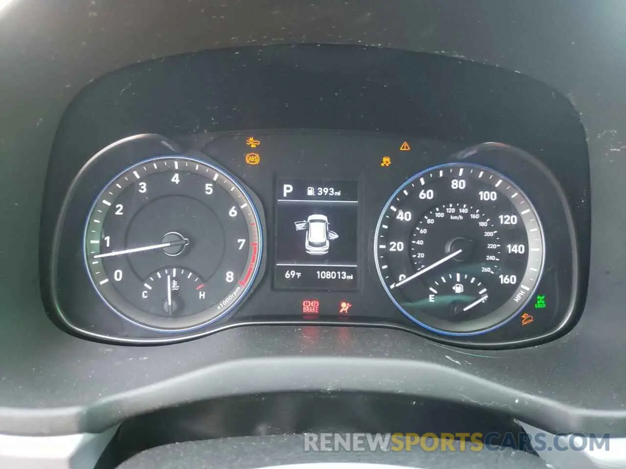 9 fotografías del automóvil dañado KM8K2CAA1KU213283 HYUNDAI KONA 2019