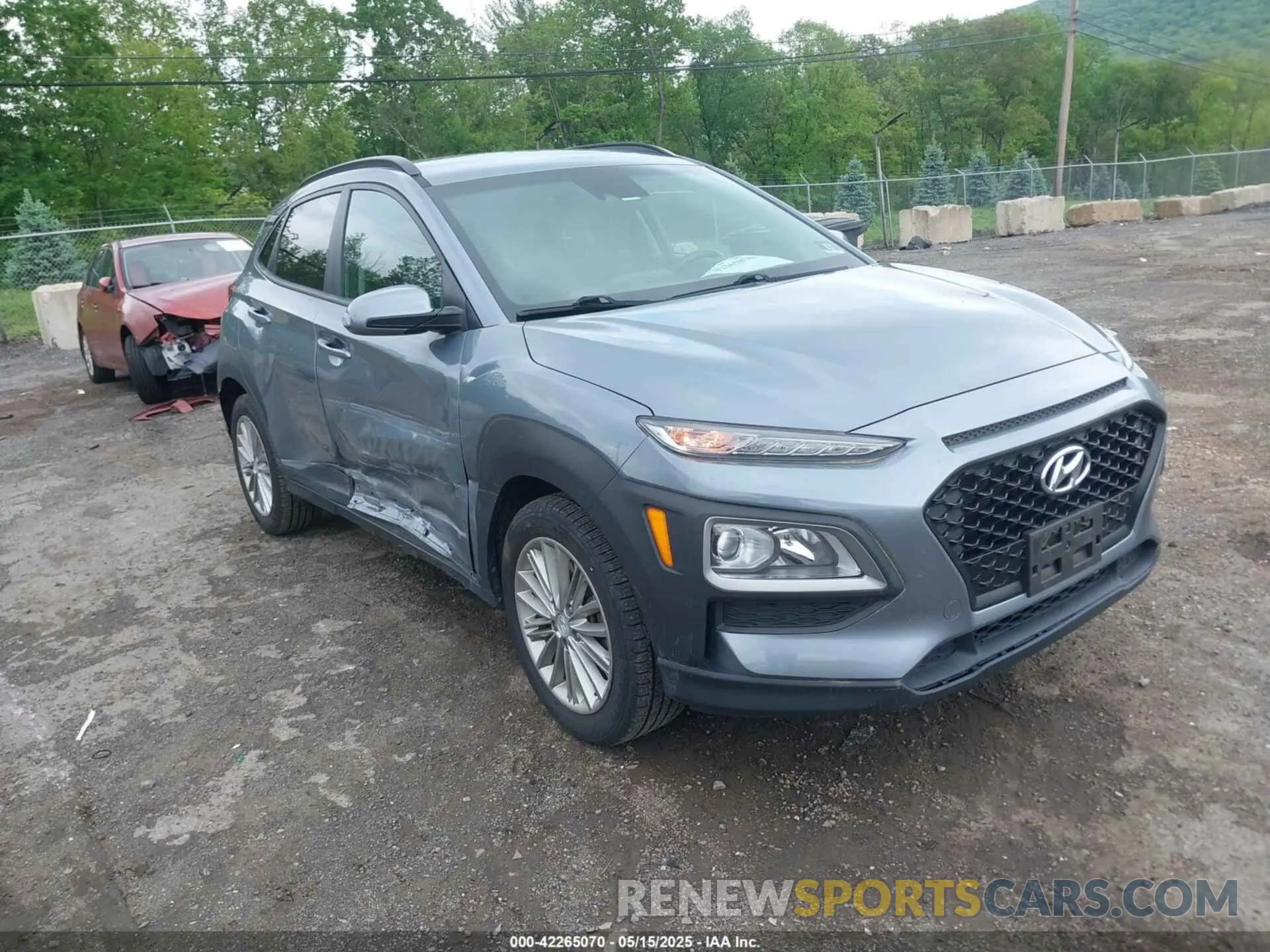 1 fotografías del automóvil dañado KM8K2CAA1KU330510 HYUNDAI KONA 2019