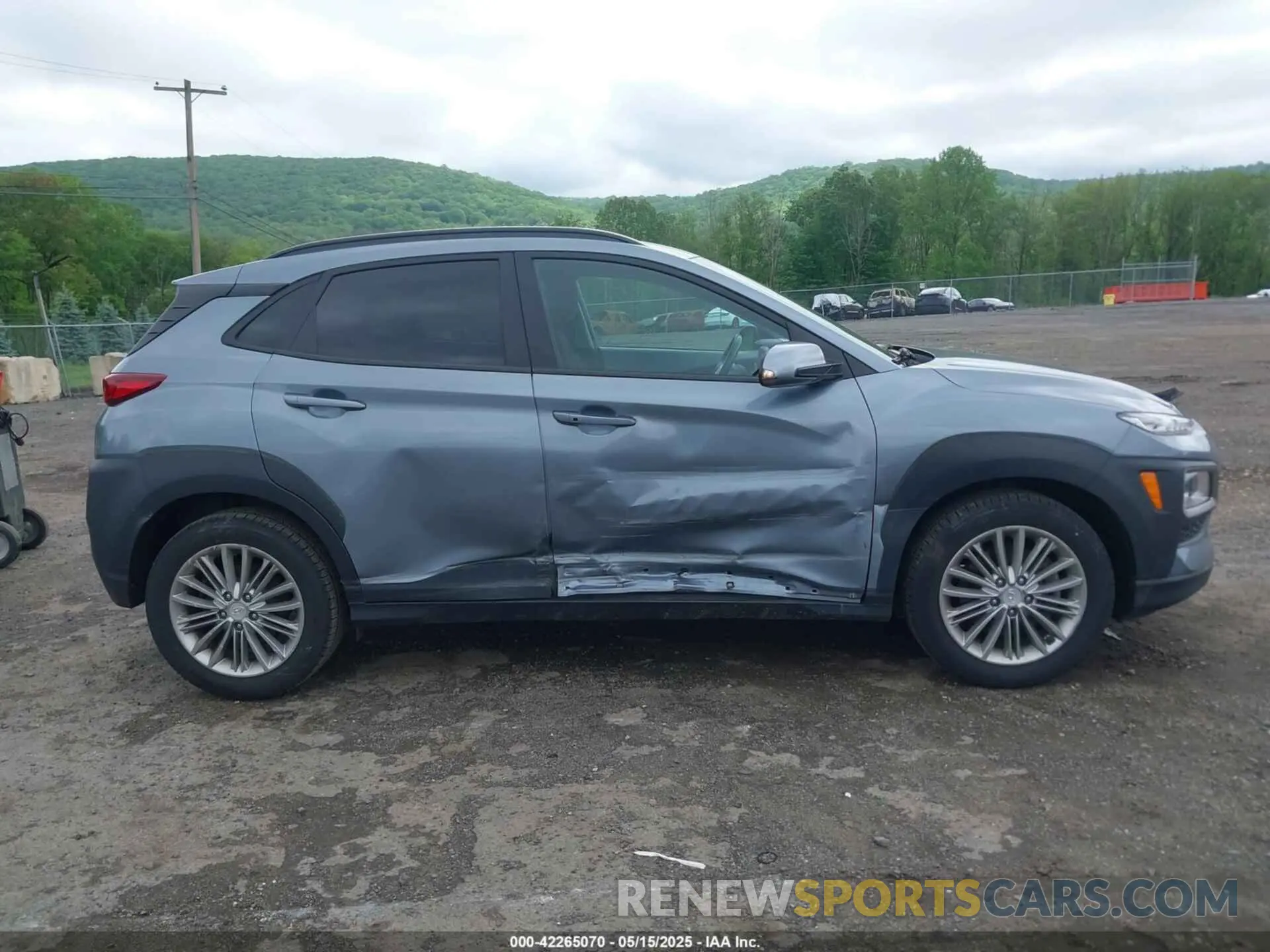 13 fotografías del automóvil dañado KM8K2CAA1KU330510 HYUNDAI KONA 2019