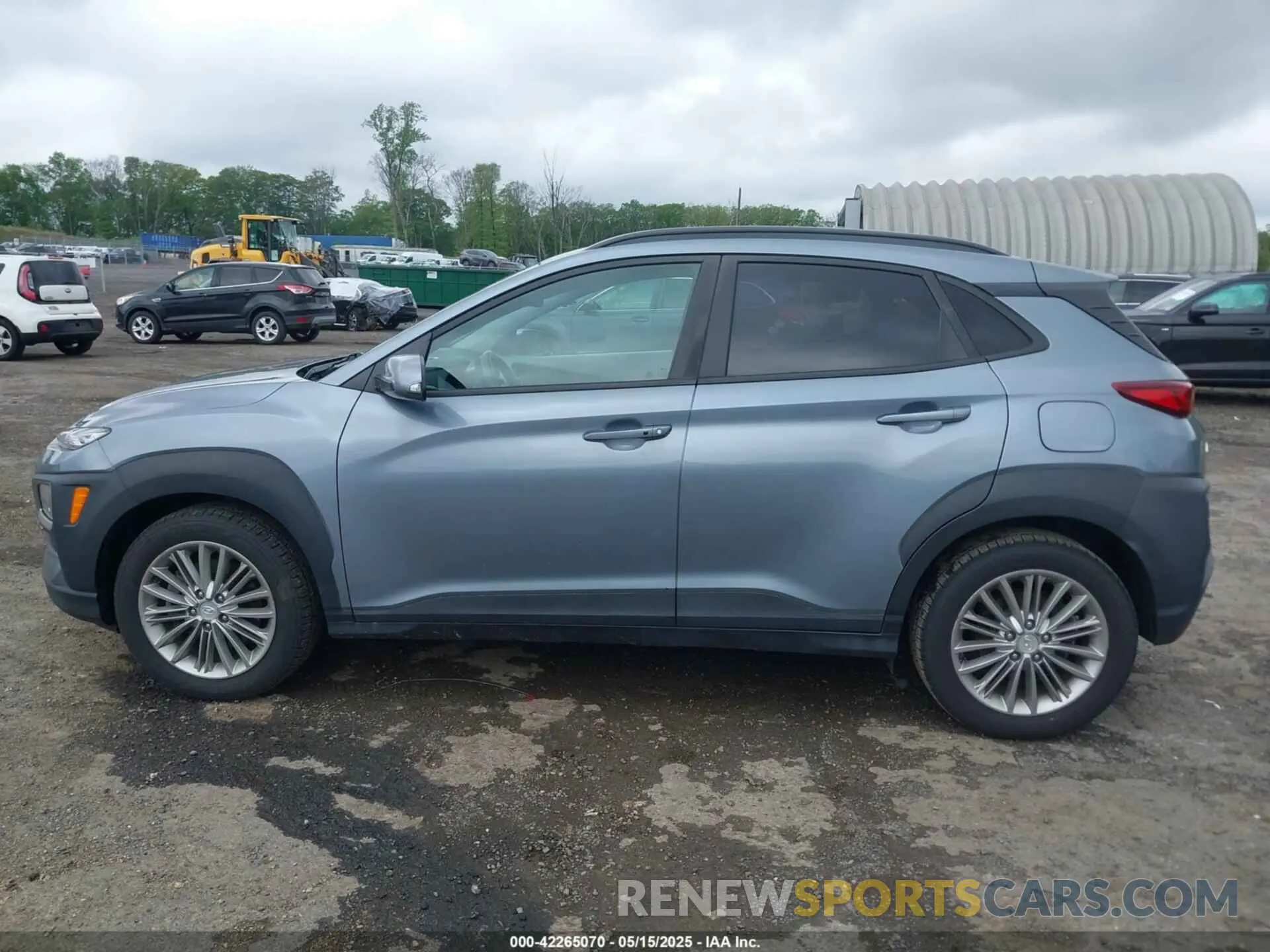 14 fotografías del automóvil dañado KM8K2CAA1KU330510 HYUNDAI KONA 2019