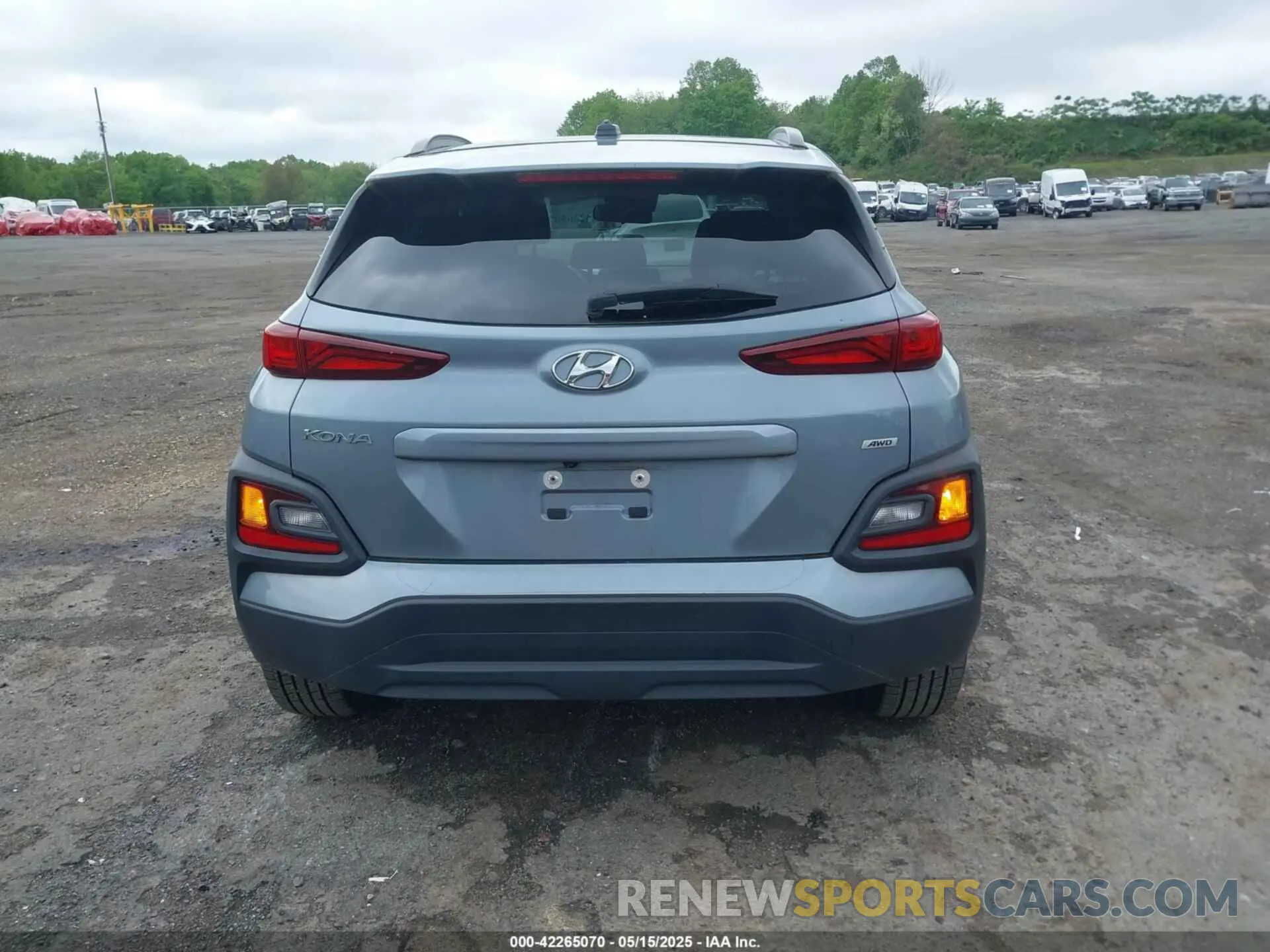 16 fotografías del automóvil dañado KM8K2CAA1KU330510 HYUNDAI KONA 2019