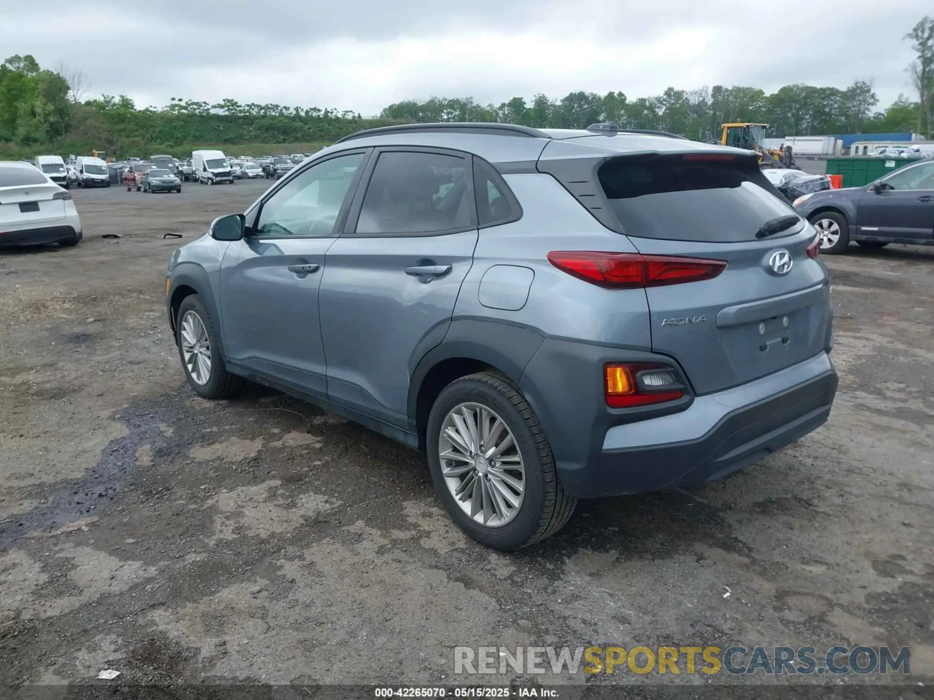 3 fotografías del automóvil dañado KM8K2CAA1KU330510 HYUNDAI KONA 2019