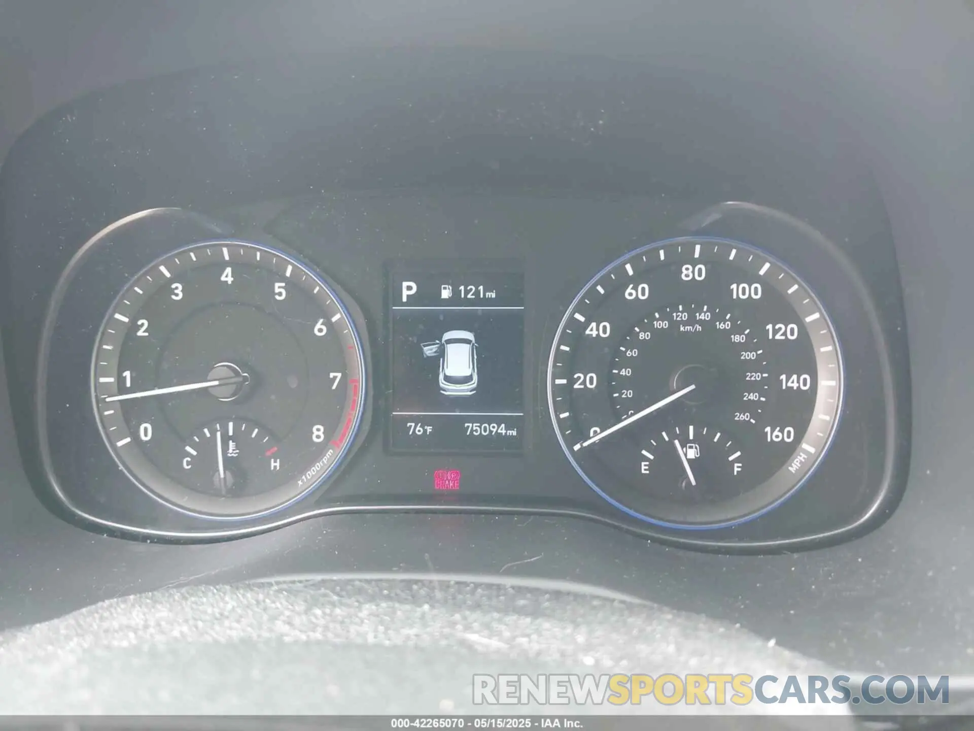 7 fotografías del automóvil dañado KM8K2CAA1KU330510 HYUNDAI KONA 2019