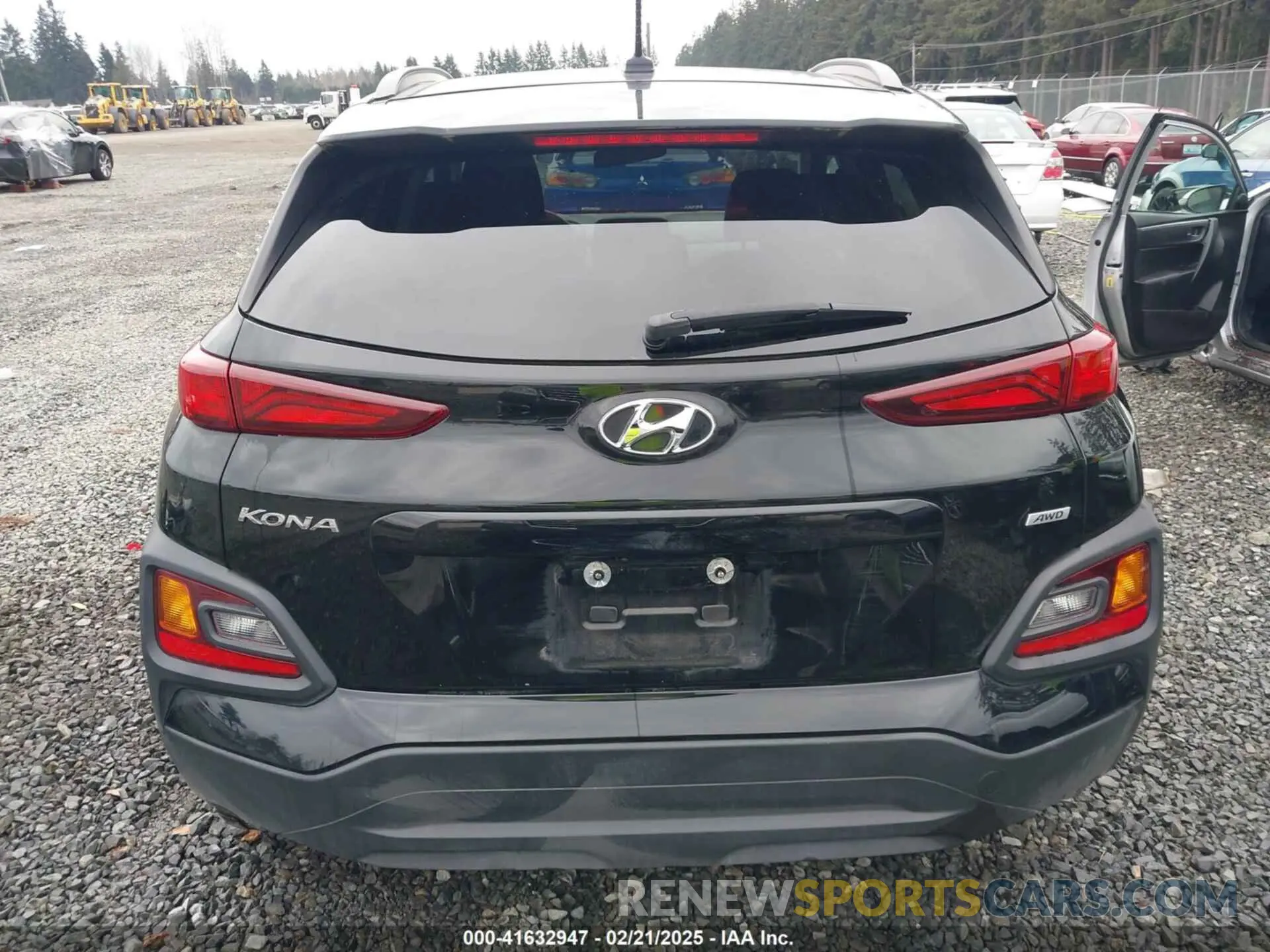 17 fotografías del automóvil dañado KM8K2CAA1KU369064 HYUNDAI KONA 2019