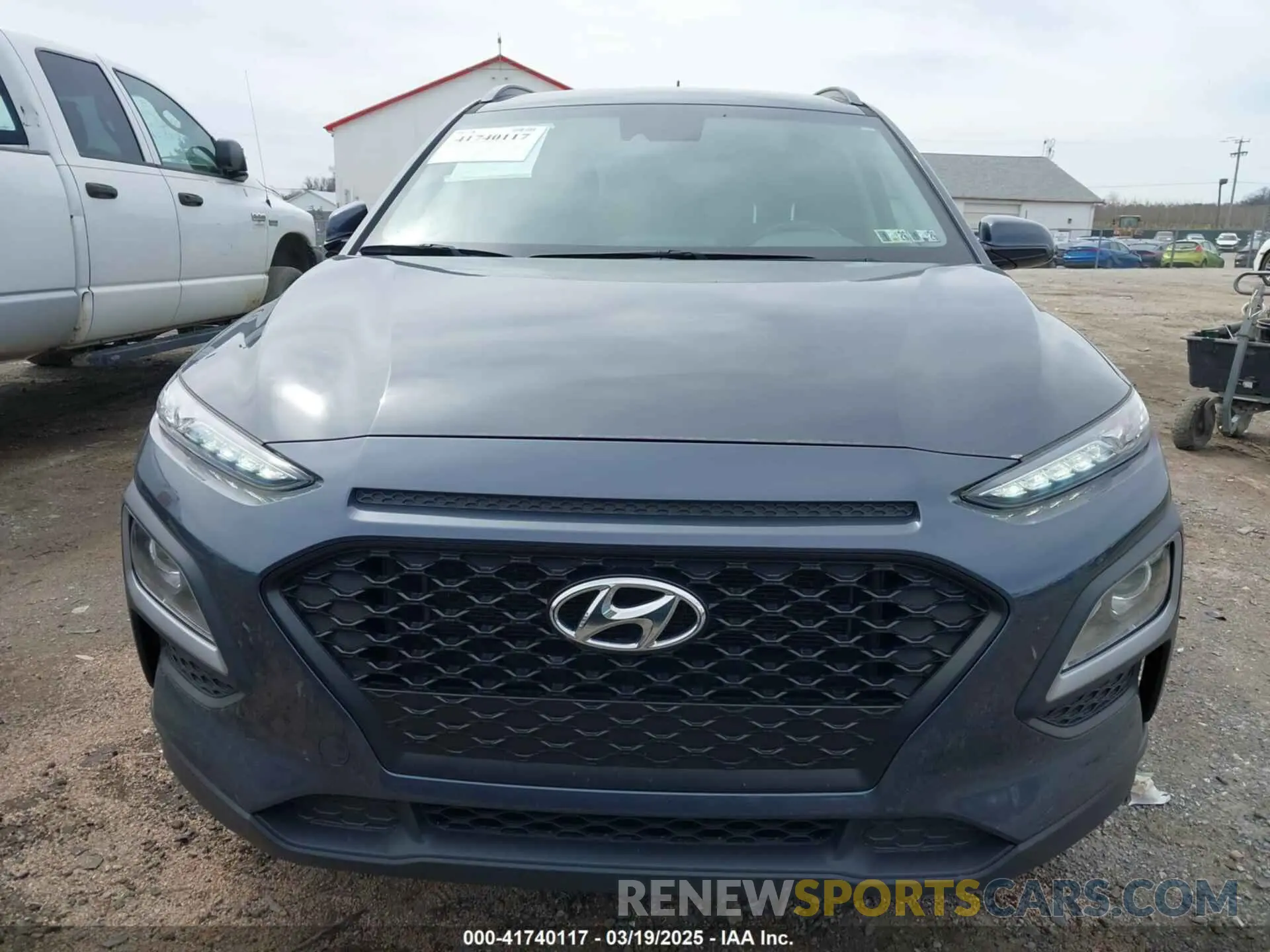 12 fotografías del automóvil dañado KM8K2CAA5KU352381 HYUNDAI KONA 2019
