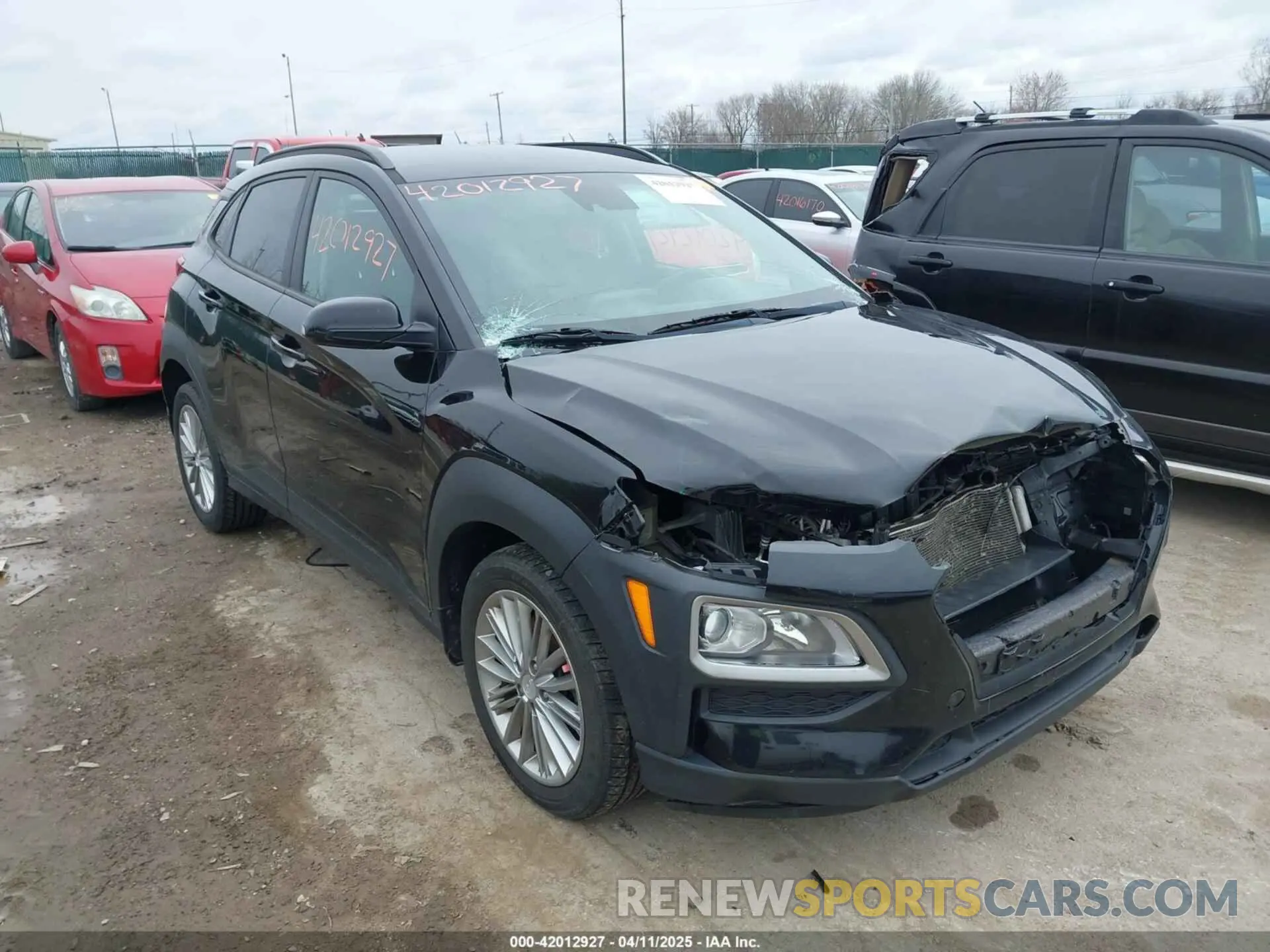 1 fotografías del automóvil dañado KM8K2CAA5KU366944 HYUNDAI KONA 2019