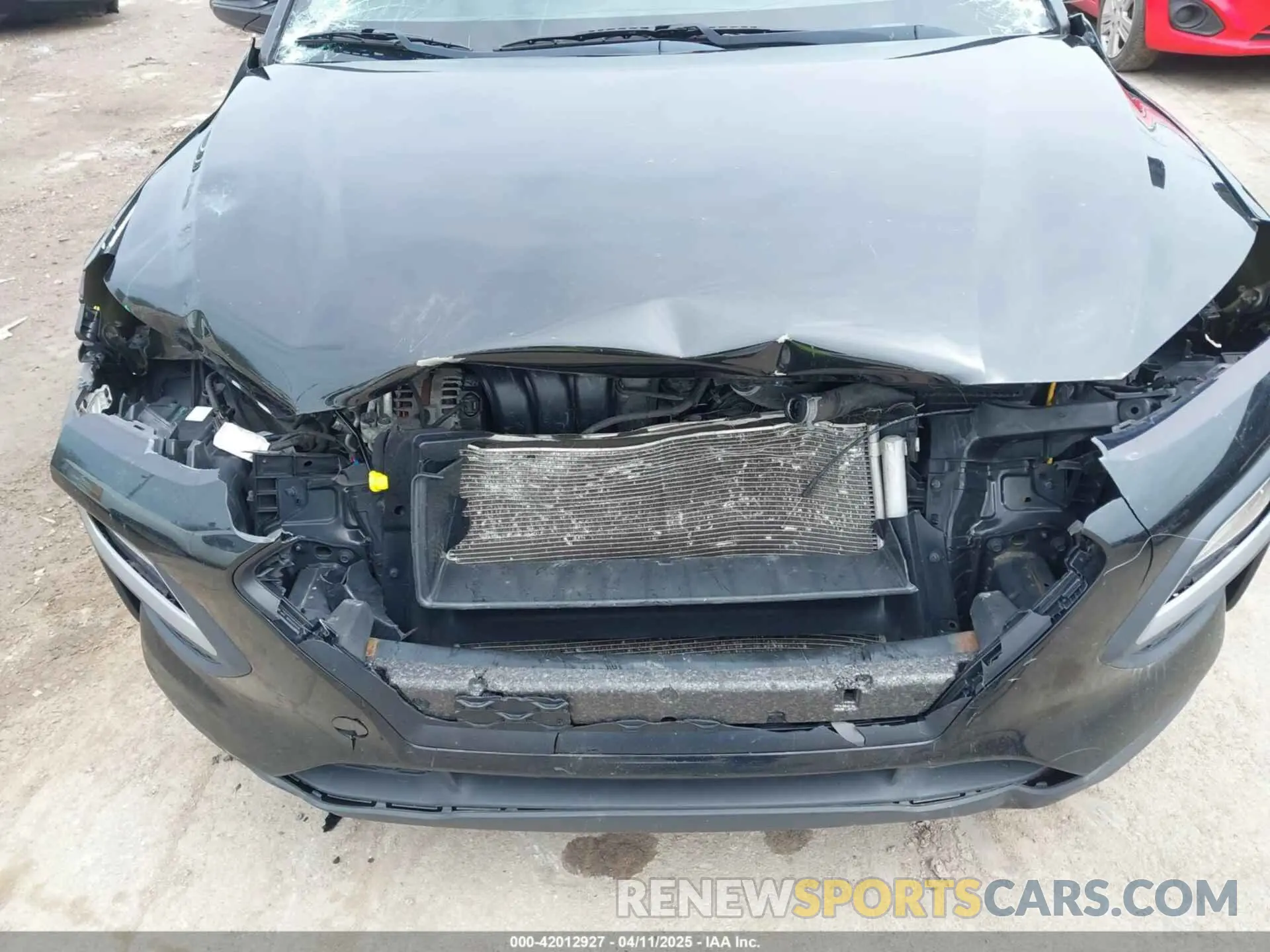 6 fotografías del automóvil dañado KM8K2CAA5KU366944 HYUNDAI KONA 2019