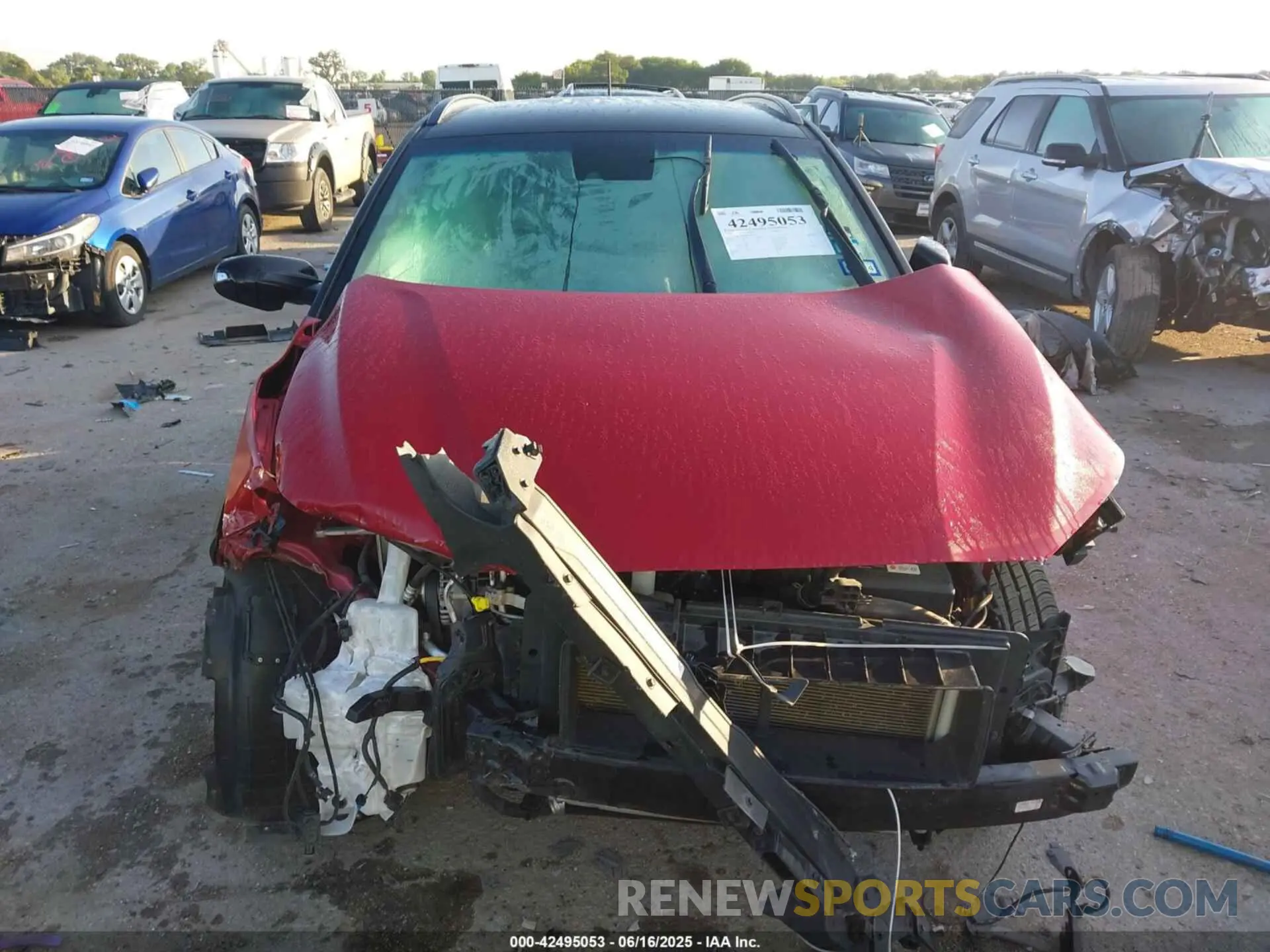 6 fotografías del automóvil dañado KM8K2CAA6KU387530 HYUNDAI KONA 2019