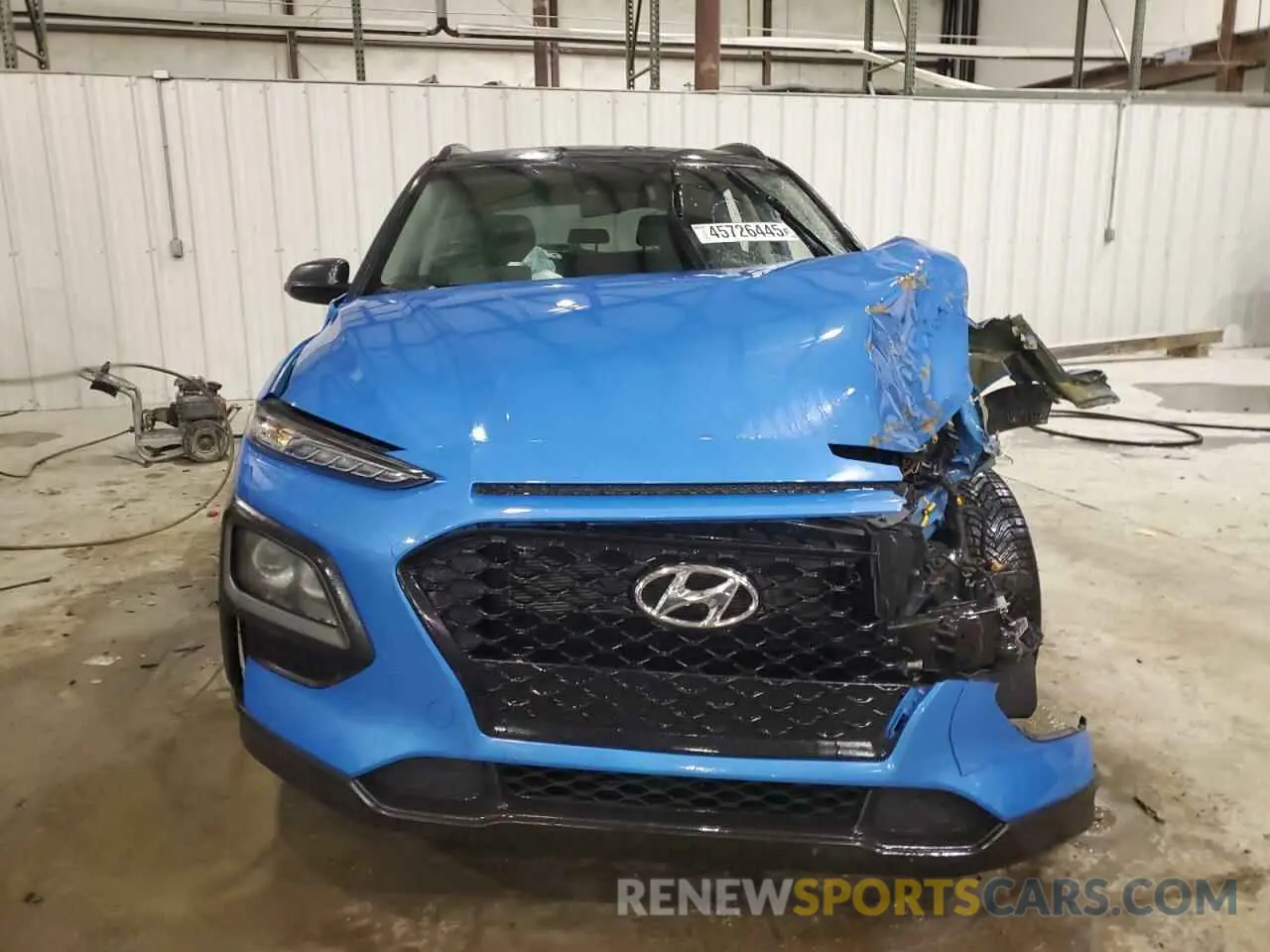 5 fotografías del automóvil dañado KM8K2CAA8KU199351 HYUNDAI KONA 2019