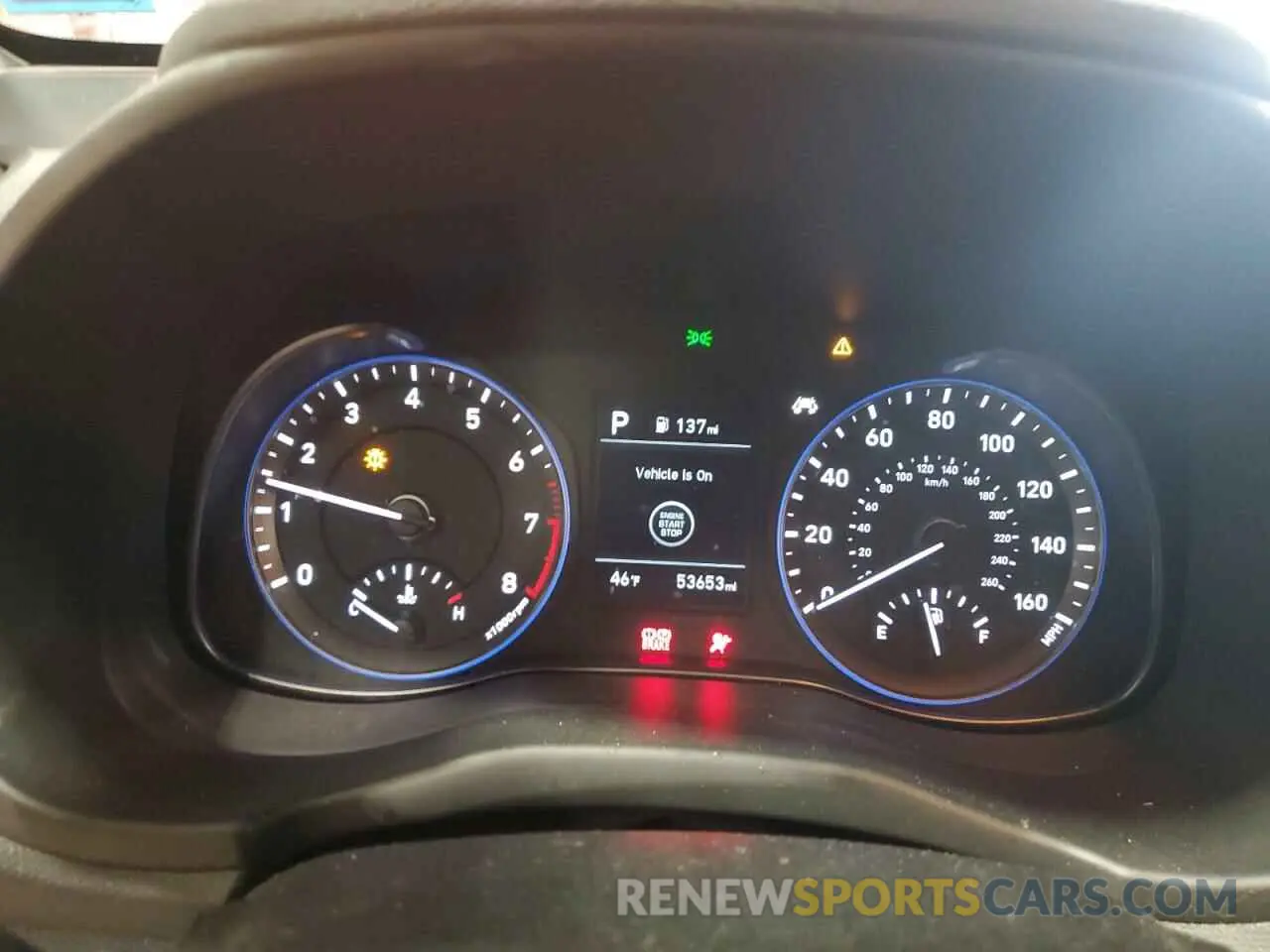 9 fotografías del automóvil dañado KM8K2CAA8KU371474 HYUNDAI KONA 2019