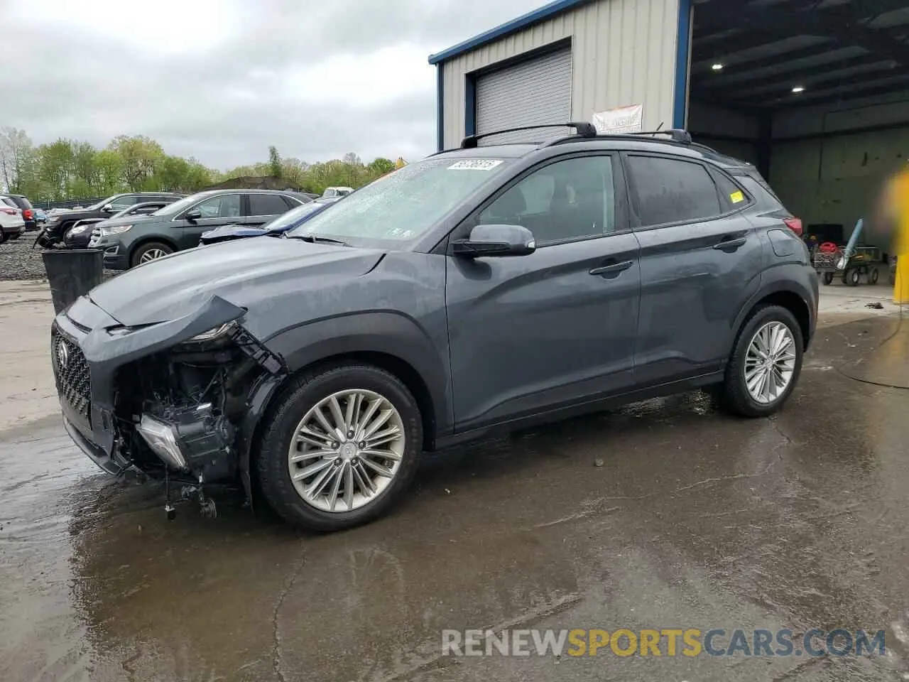 1 fotografías del automóvil dañado KM8K2CAA8KU377159 HYUNDAI KONA 2019