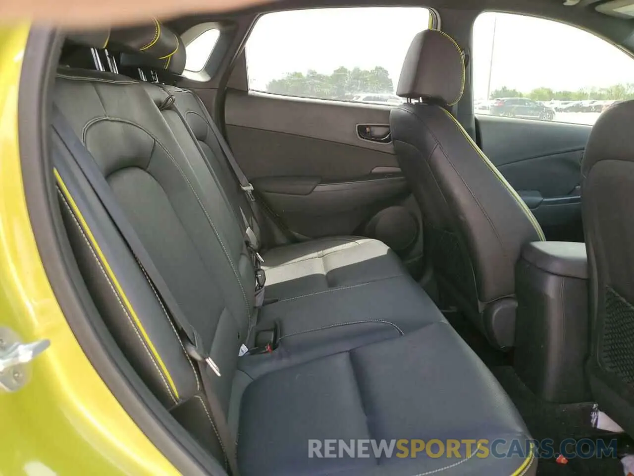 10 fotografías del automóvil dañado KM8K33A55KU203467 HYUNDAI KONA 2019