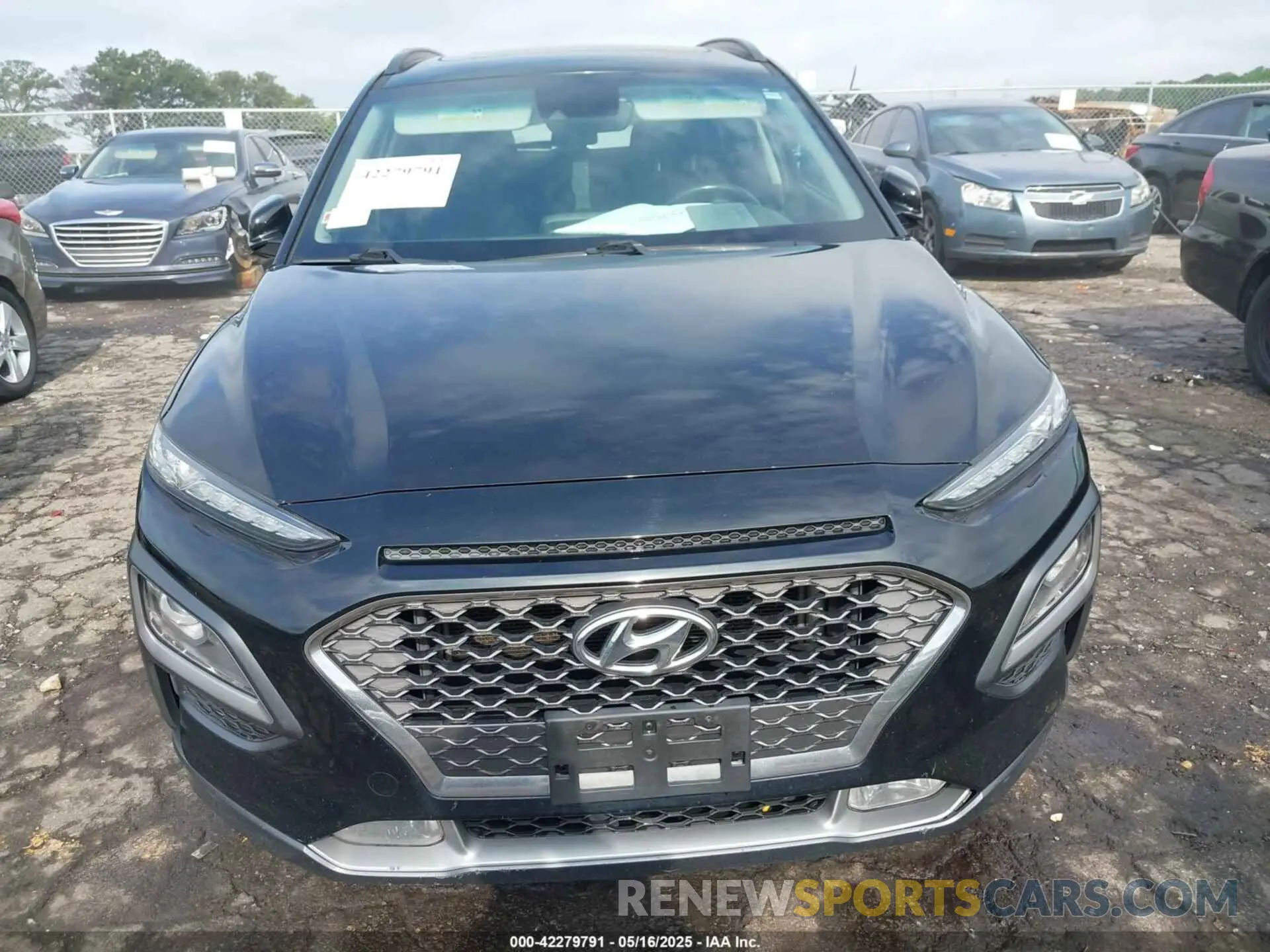 12 fotografías del automóvil dañado KM8K33A5XKU206512 HYUNDAI KONA 2019