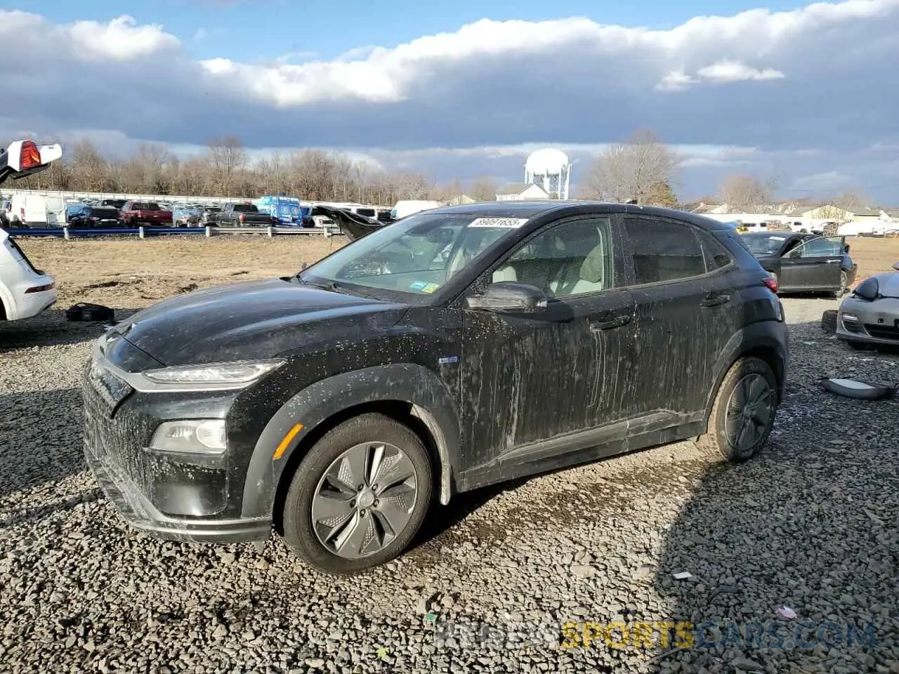 1 fotografías del automóvil dañado KM8K33AG5KU026243 HYUNDAI KONA 2019