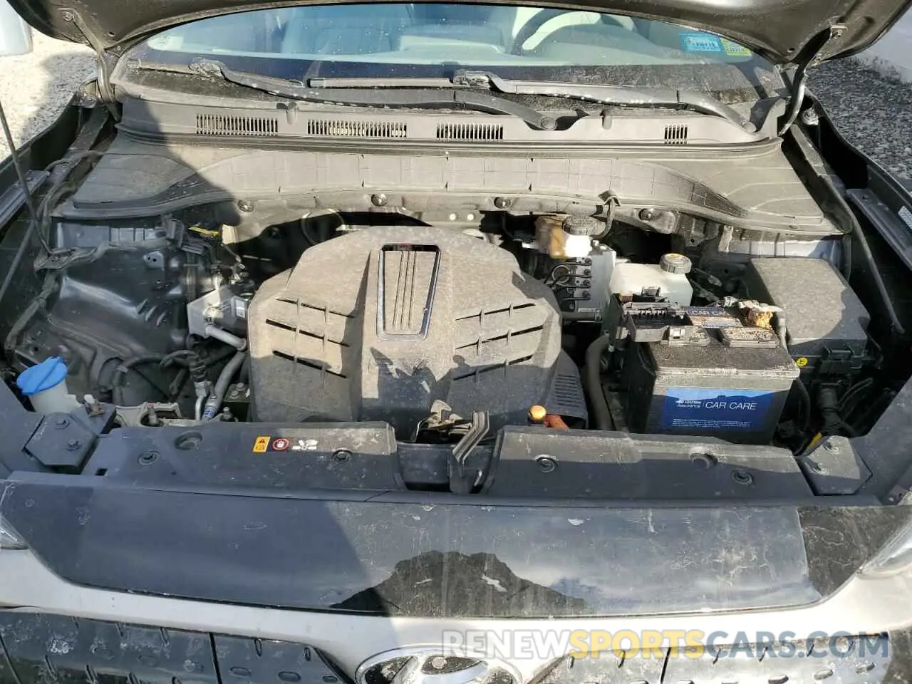 12 fotografías del automóvil dañado KM8K33AG5KU026243 HYUNDAI KONA 2019