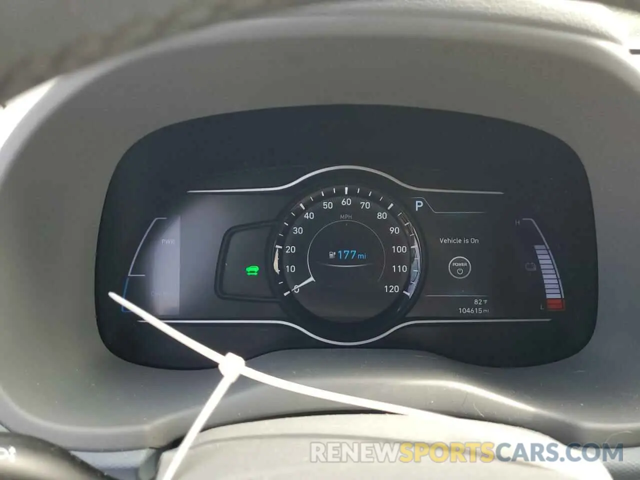 9 fotografías del automóvil dañado KM8K33AG7KU024090 HYUNDAI KONA 2019