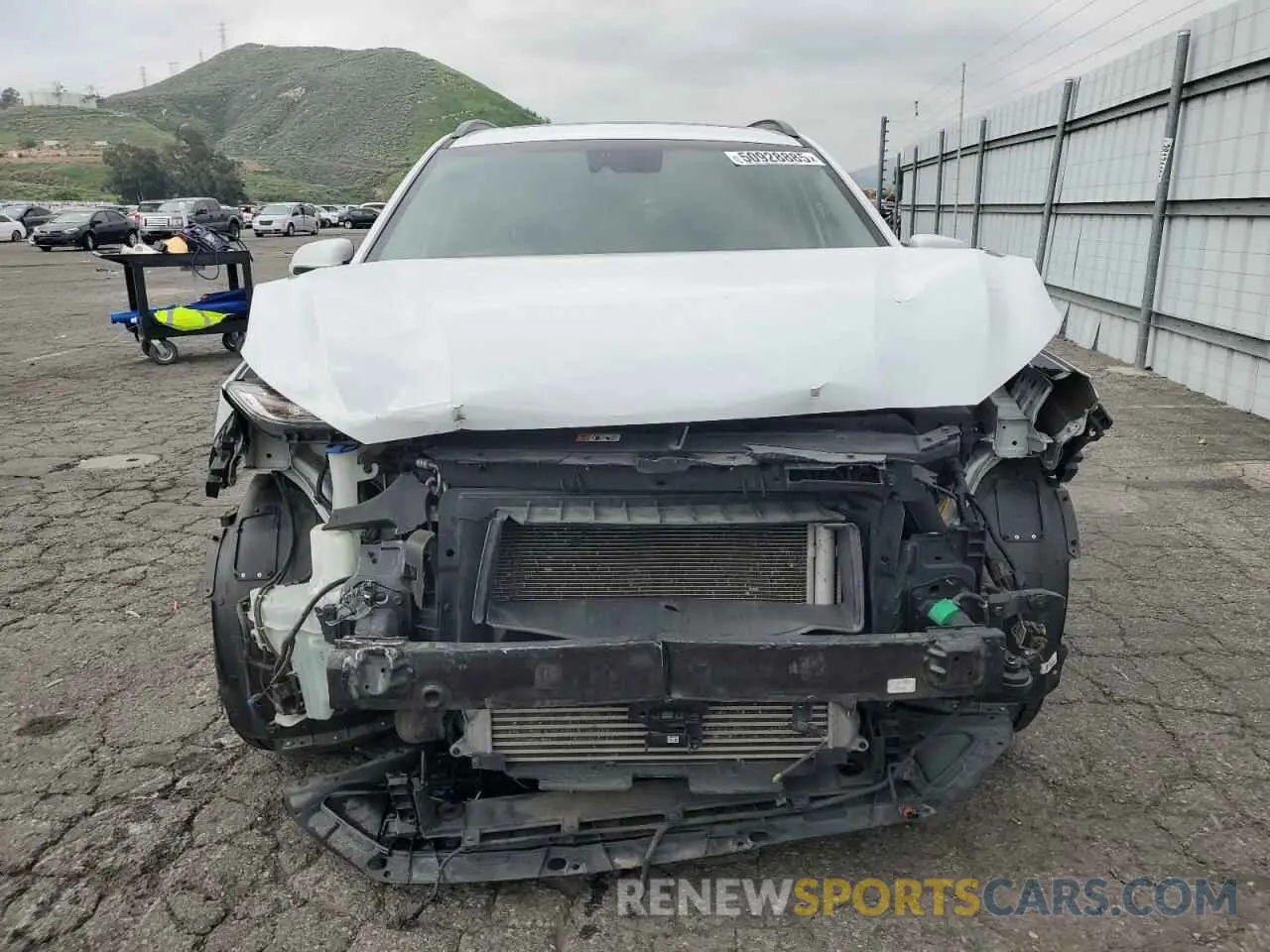 5 fotografías del automóvil dañado KM8K53A50KU218243 HYUNDAI KONA 2019