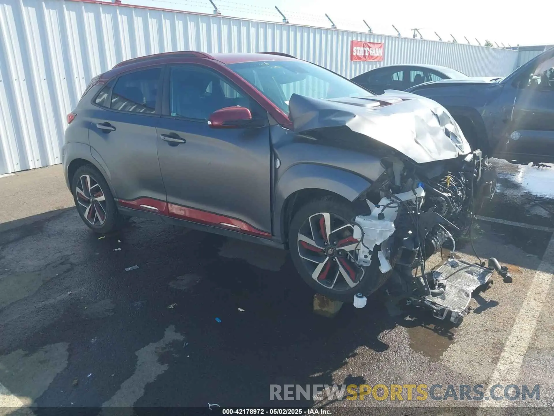 1 fotografías del automóvil dañado KM8K53A51KU313667 HYUNDAI KONA 2019