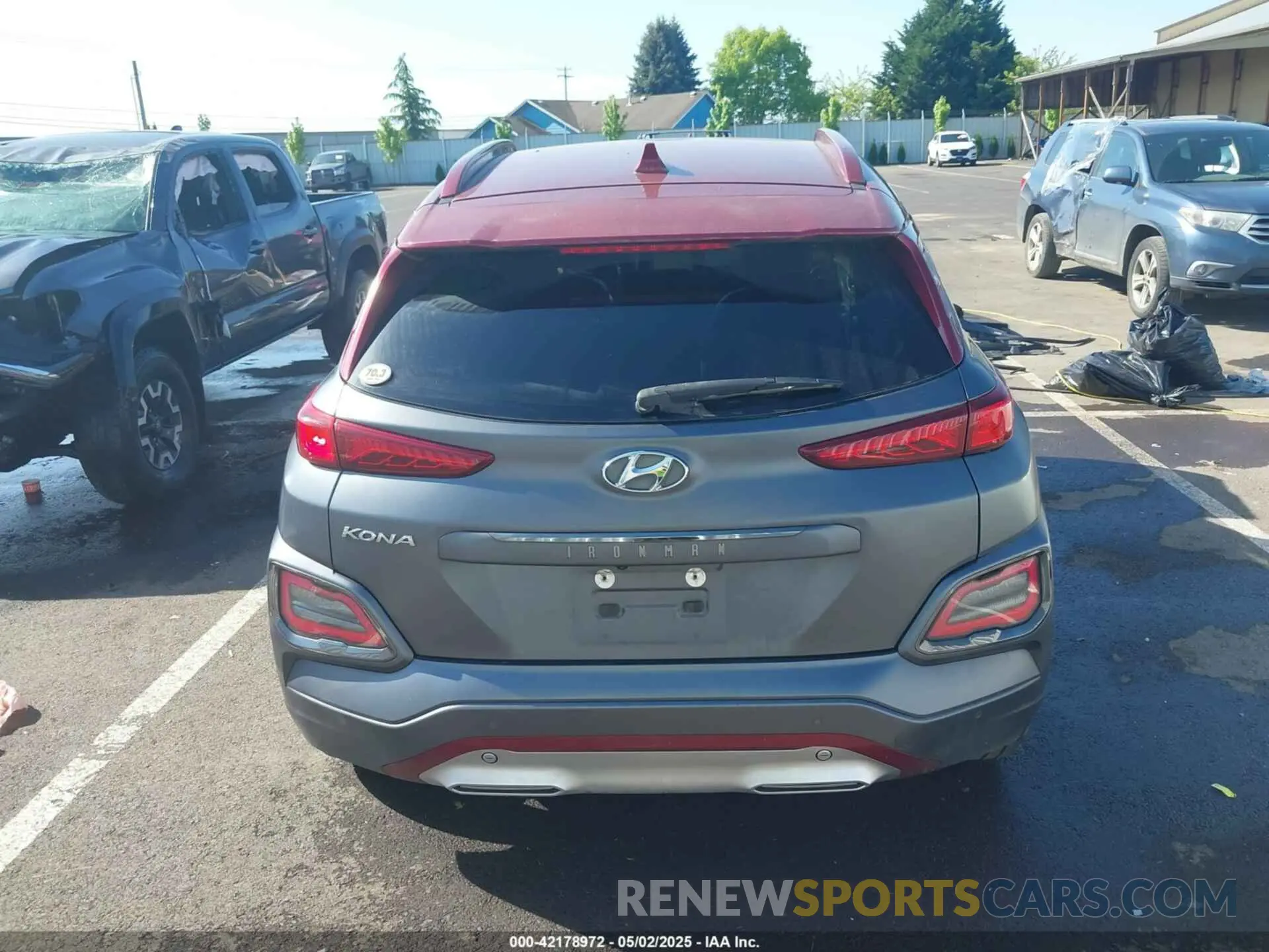 17 fotografías del automóvil dañado KM8K53A51KU313667 HYUNDAI KONA 2019