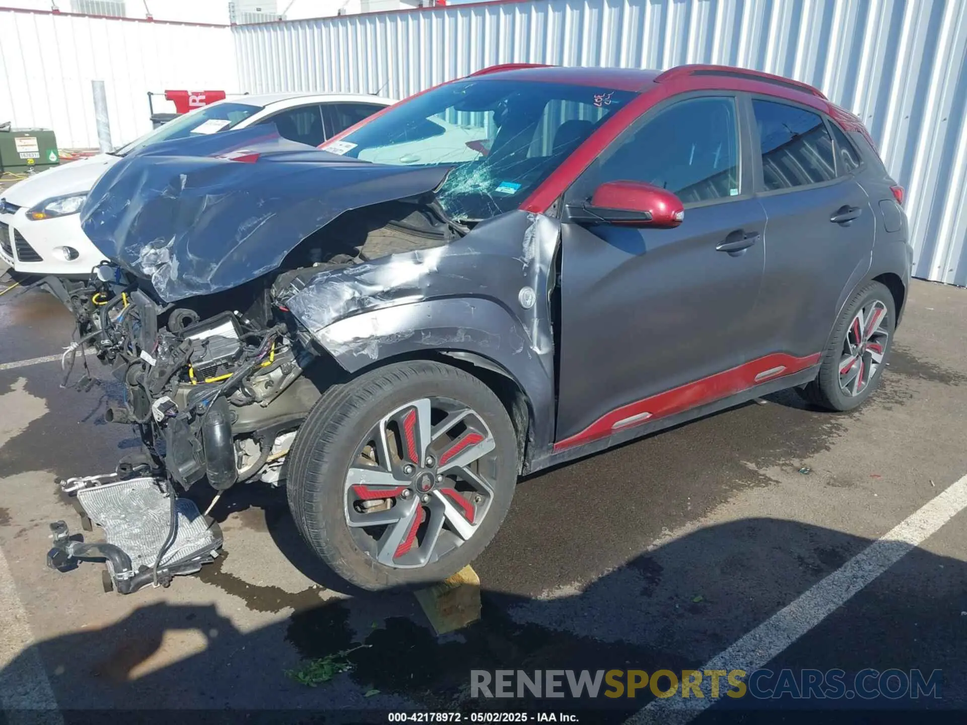2 fotografías del automóvil dañado KM8K53A51KU313667 HYUNDAI KONA 2019