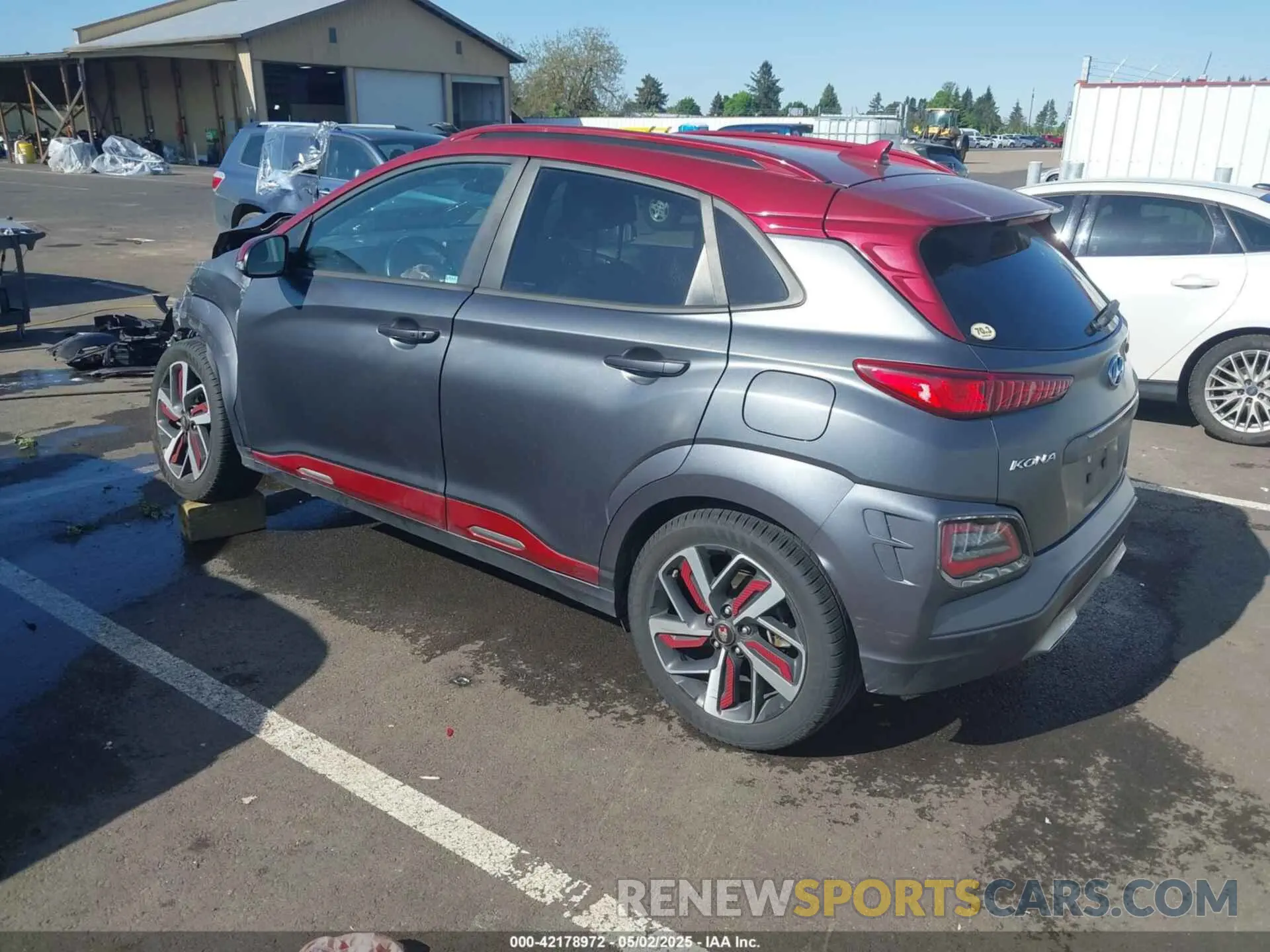 3 fotografías del automóvil dañado KM8K53A51KU313667 HYUNDAI KONA 2019