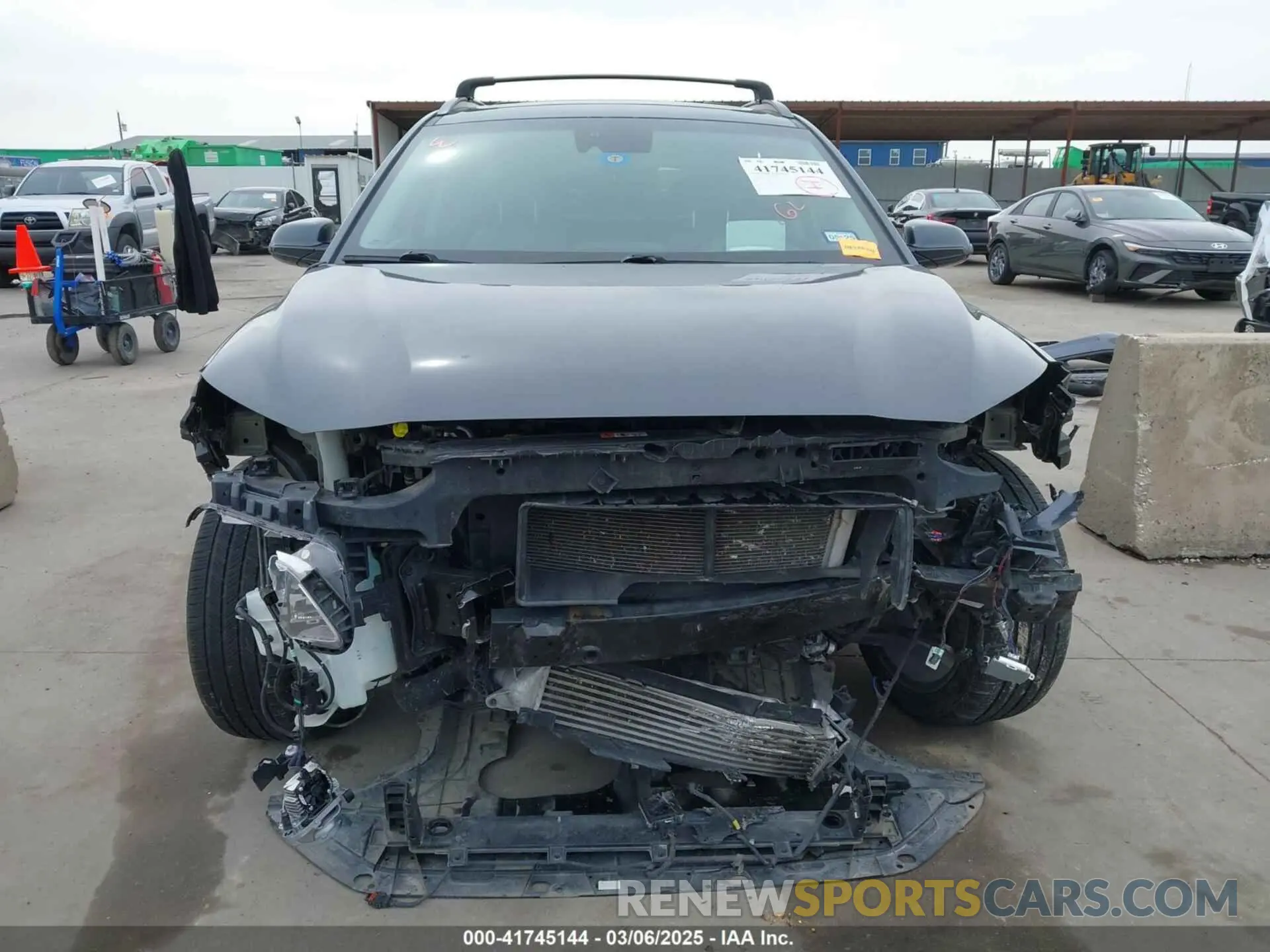 6 fotografías del automóvil dañado KM8K53A52KU382562 HYUNDAI KONA 2019