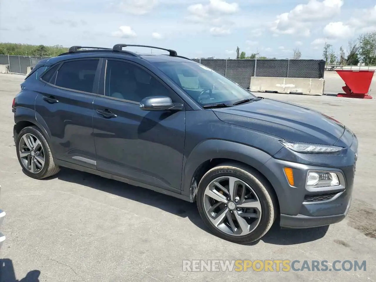 4 fotografías del automóvil dañado KM8K53A54KU345027 HYUNDAI KONA 2019