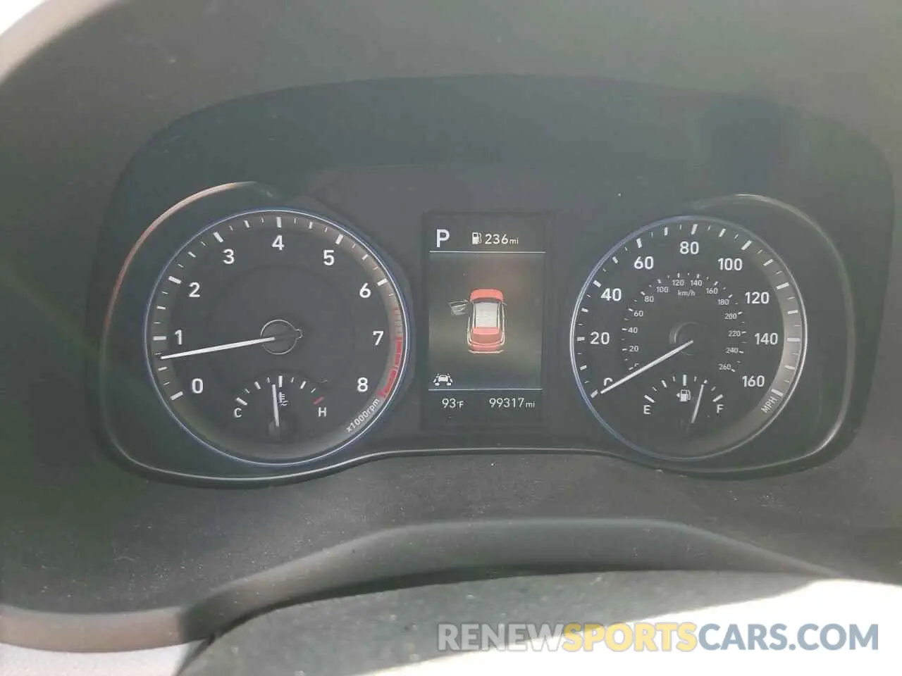9 fotografías del automóvil dañado KM8K53A54KU345027 HYUNDAI KONA 2019