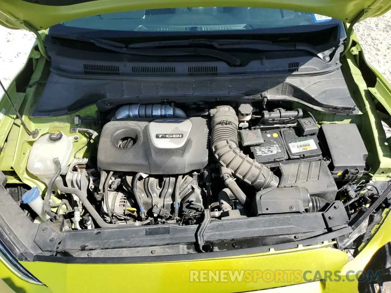 12 fotografías del automóvil dañado KM8K53A54KU361003 HYUNDAI KONA 2019