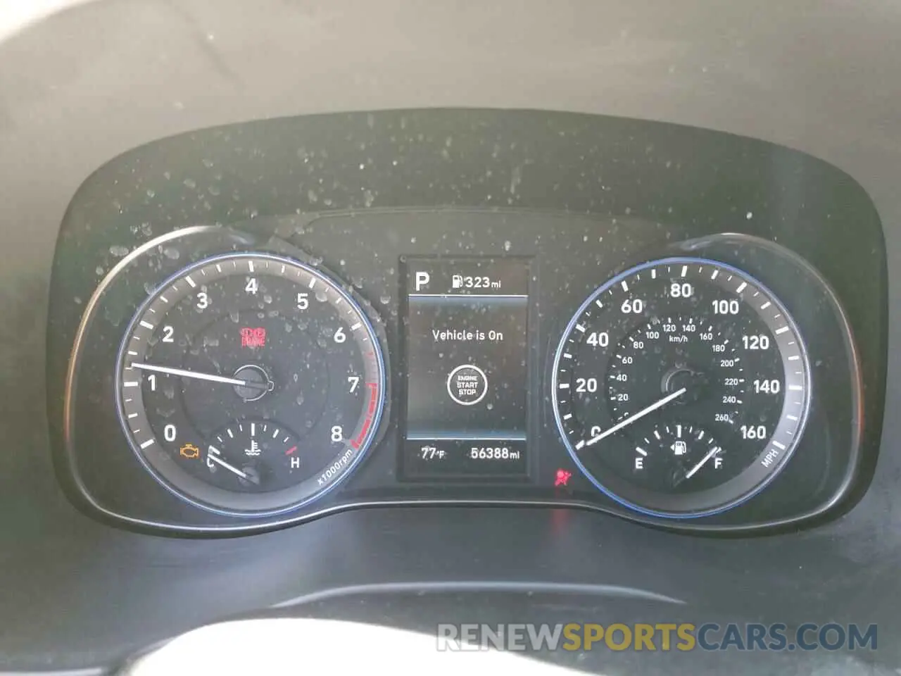 9 fotografías del automóvil dañado KM8K53A54KU361003 HYUNDAI KONA 2019