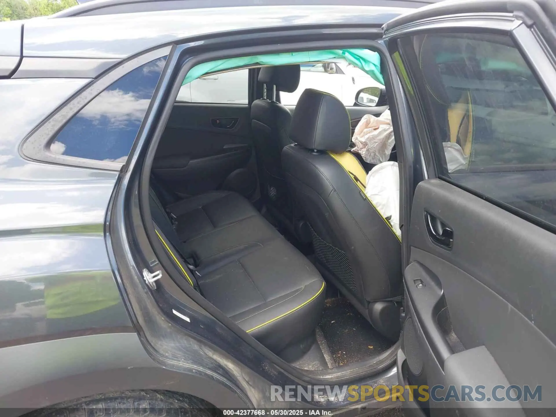 8 fotografías del automóvil dañado KM8K53A55KU192898 HYUNDAI KONA 2019