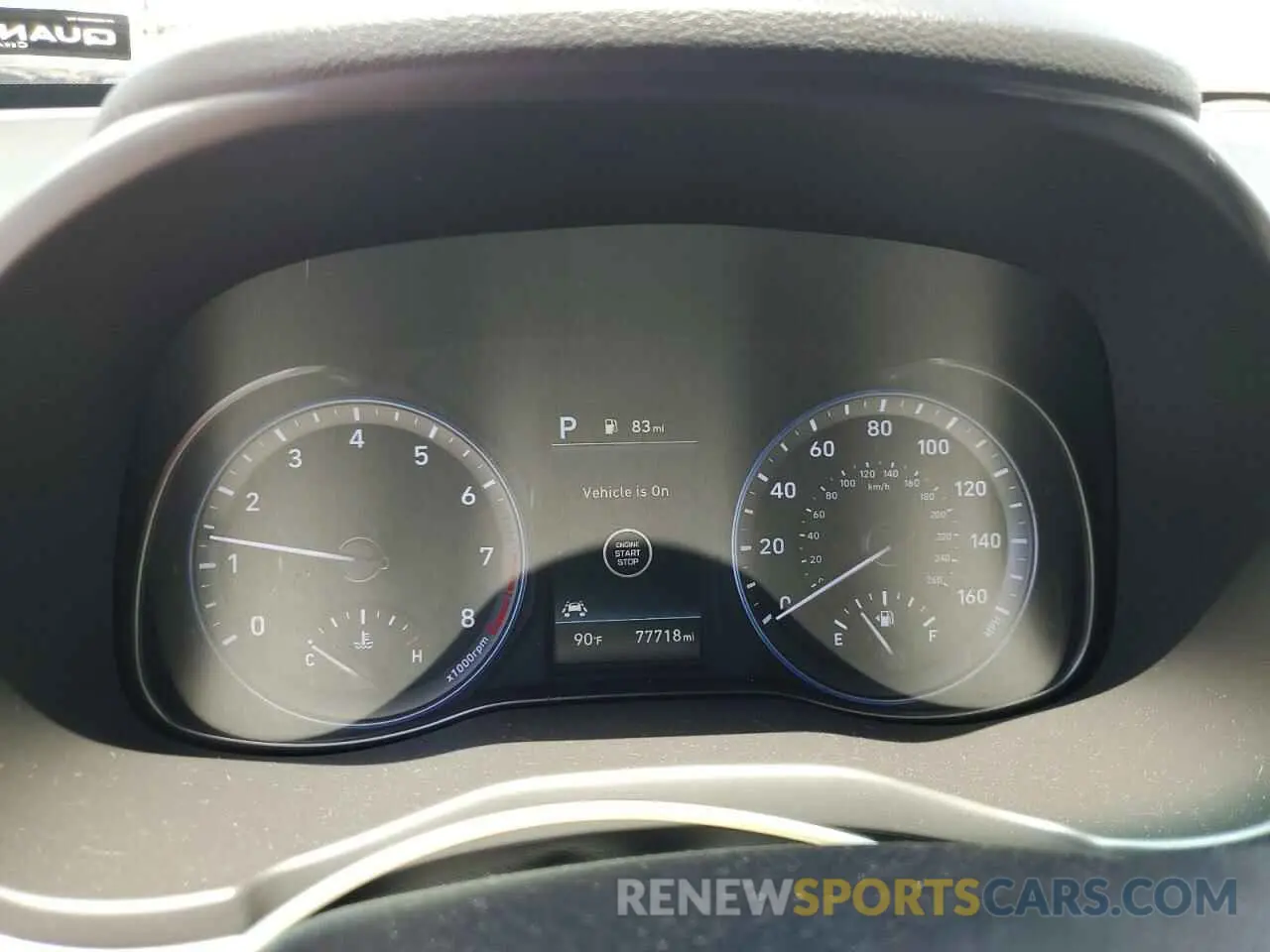 9 fotografías del automóvil dañado KM8K53A55KU380465 HYUNDAI KONA 2019