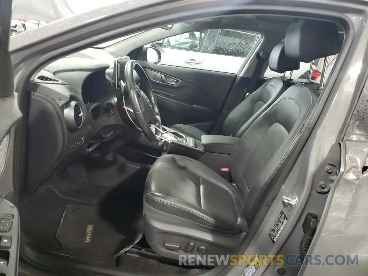 7 fotografías del automóvil dañado KM8K53AG0KU025818 HYUNDAI KONA 2019