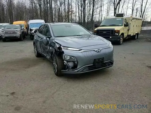 11 fotografías del automóvil dañado KM8K53AG8KU025730 HYUNDAI KONA 2019