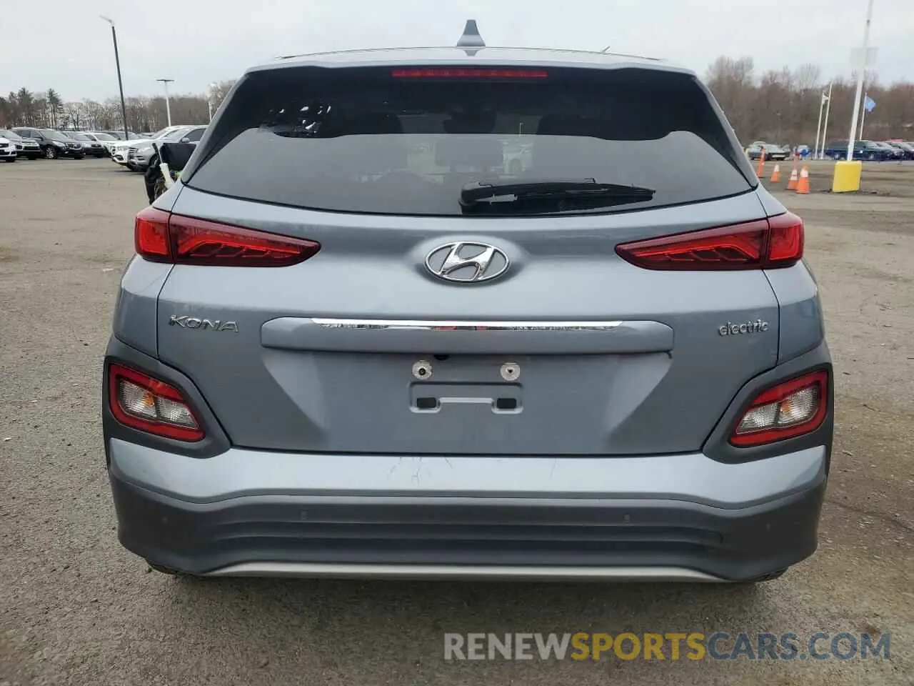 6 fotografías del automóvil dañado KM8K53AG8KU025730 HYUNDAI KONA 2019