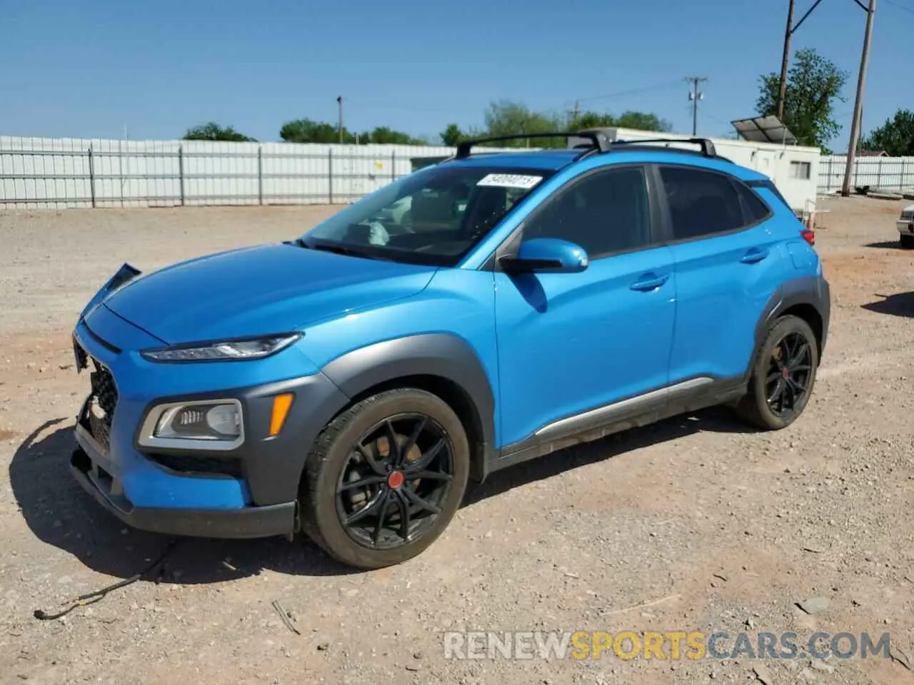 1 fotografías del automóvil dañado KM8K5CA50KU273209 HYUNDAI KONA 2019