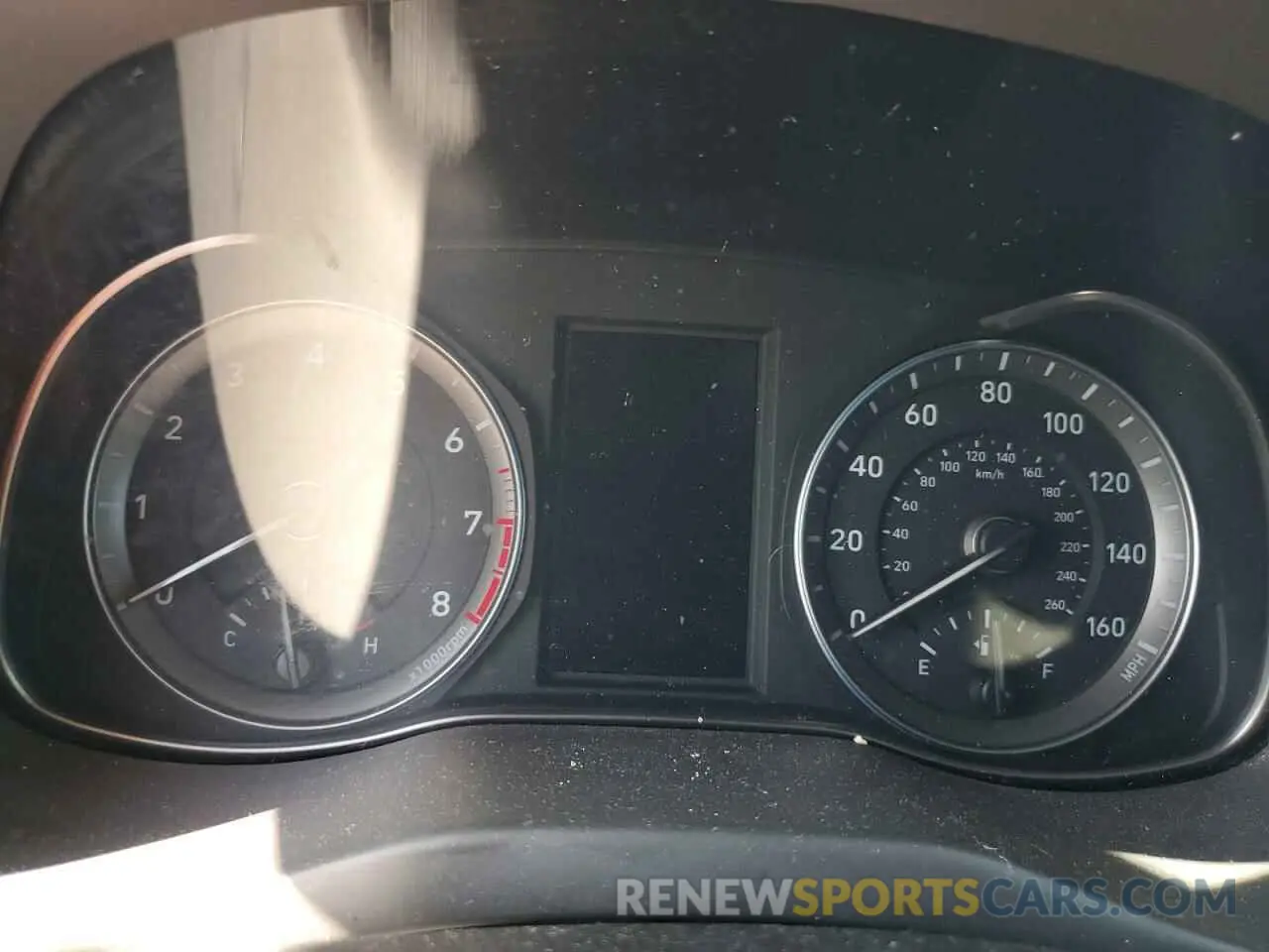 9 fotografías del automóvil dañado KM8K5CA50KU273209 HYUNDAI KONA 2019