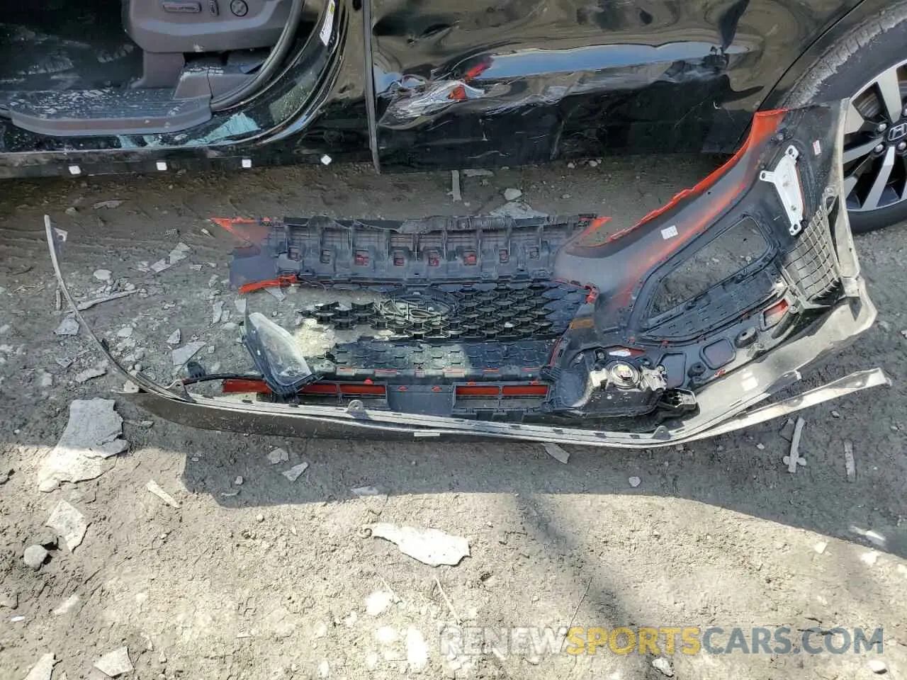 13 fotografías del automóvil dañado KM8K5CA50KU332940 HYUNDAI KONA 2019