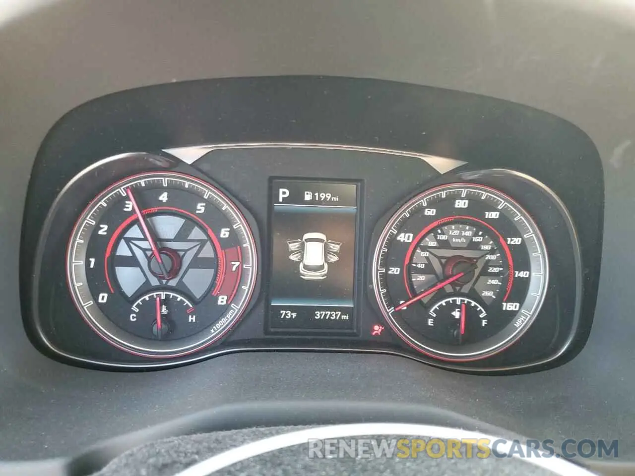 9 fotografías del automóvil dañado KM8K5CA52KU319722 HYUNDAI KONA 2019