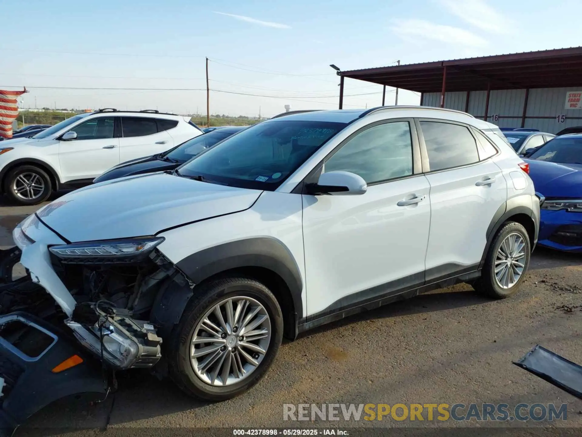 14 fotografías del automóvil dañado KM8K62AA0KU253871 HYUNDAI KONA 2019