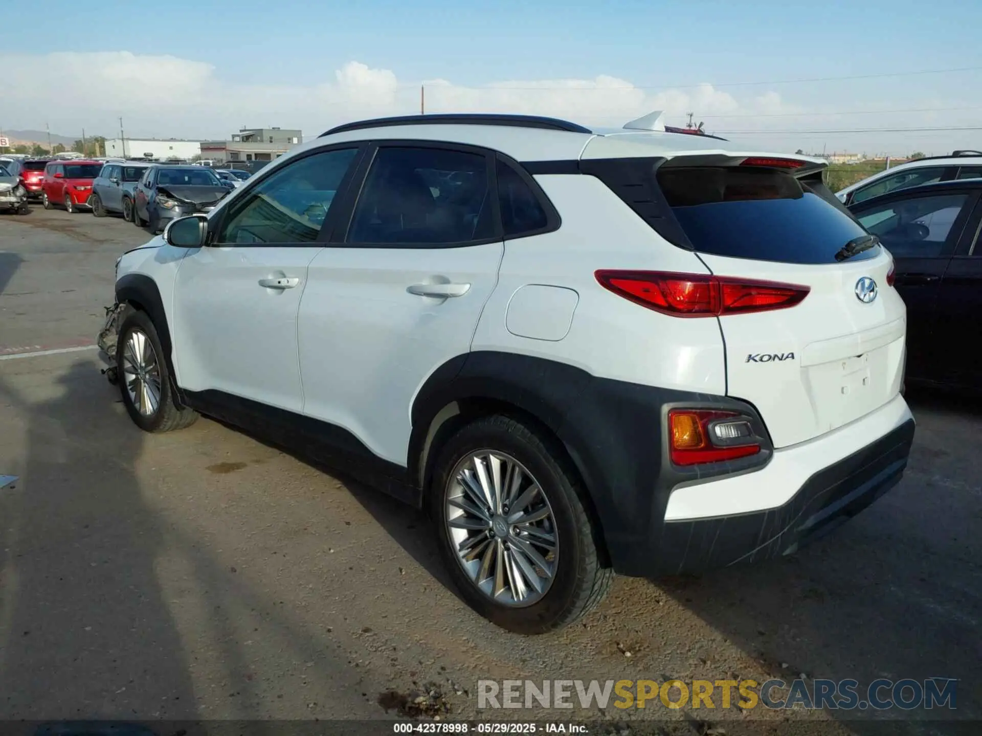3 fotografías del automóvil dañado KM8K62AA0KU253871 HYUNDAI KONA 2019